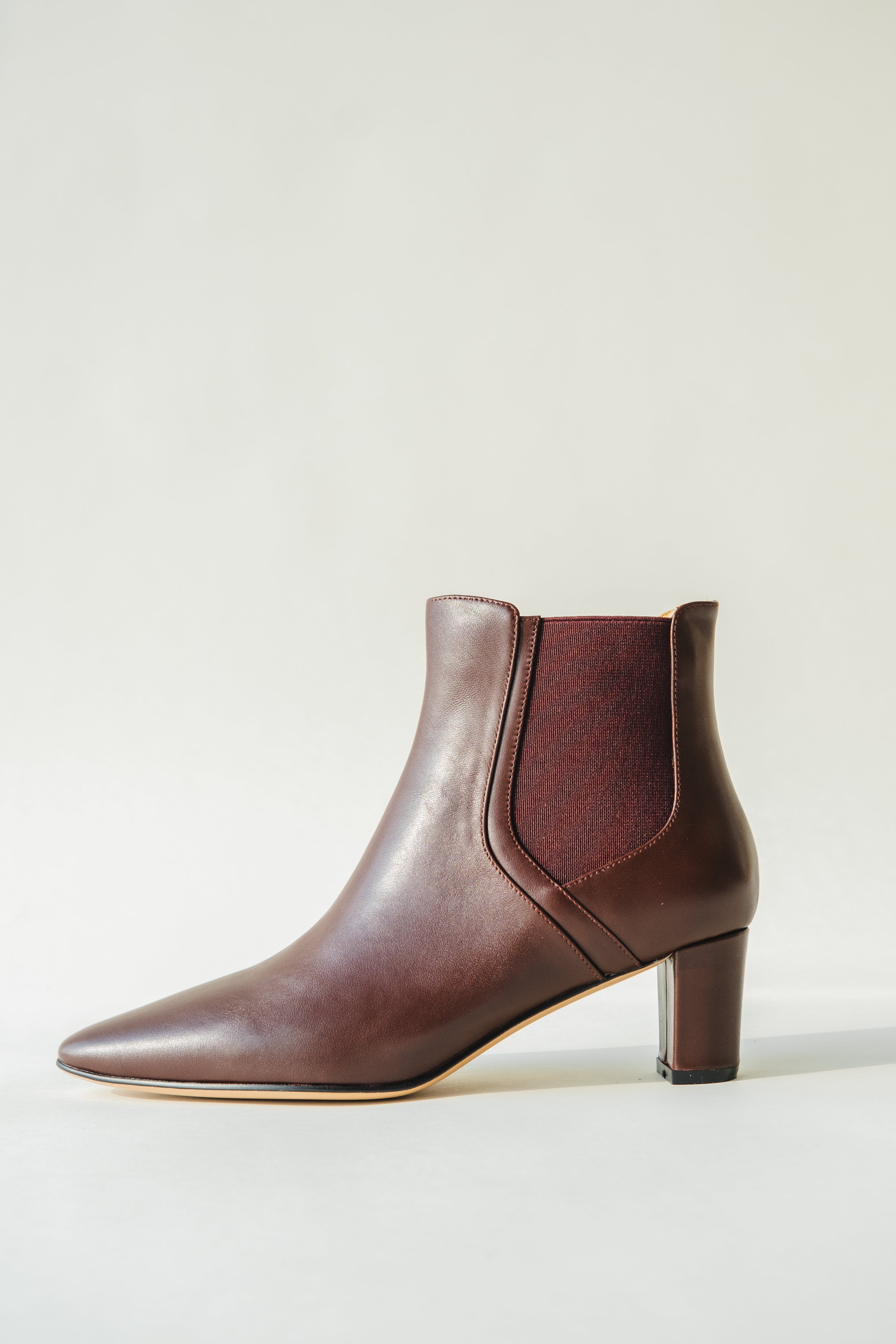 FAYE BOOTS - BURGUNDY