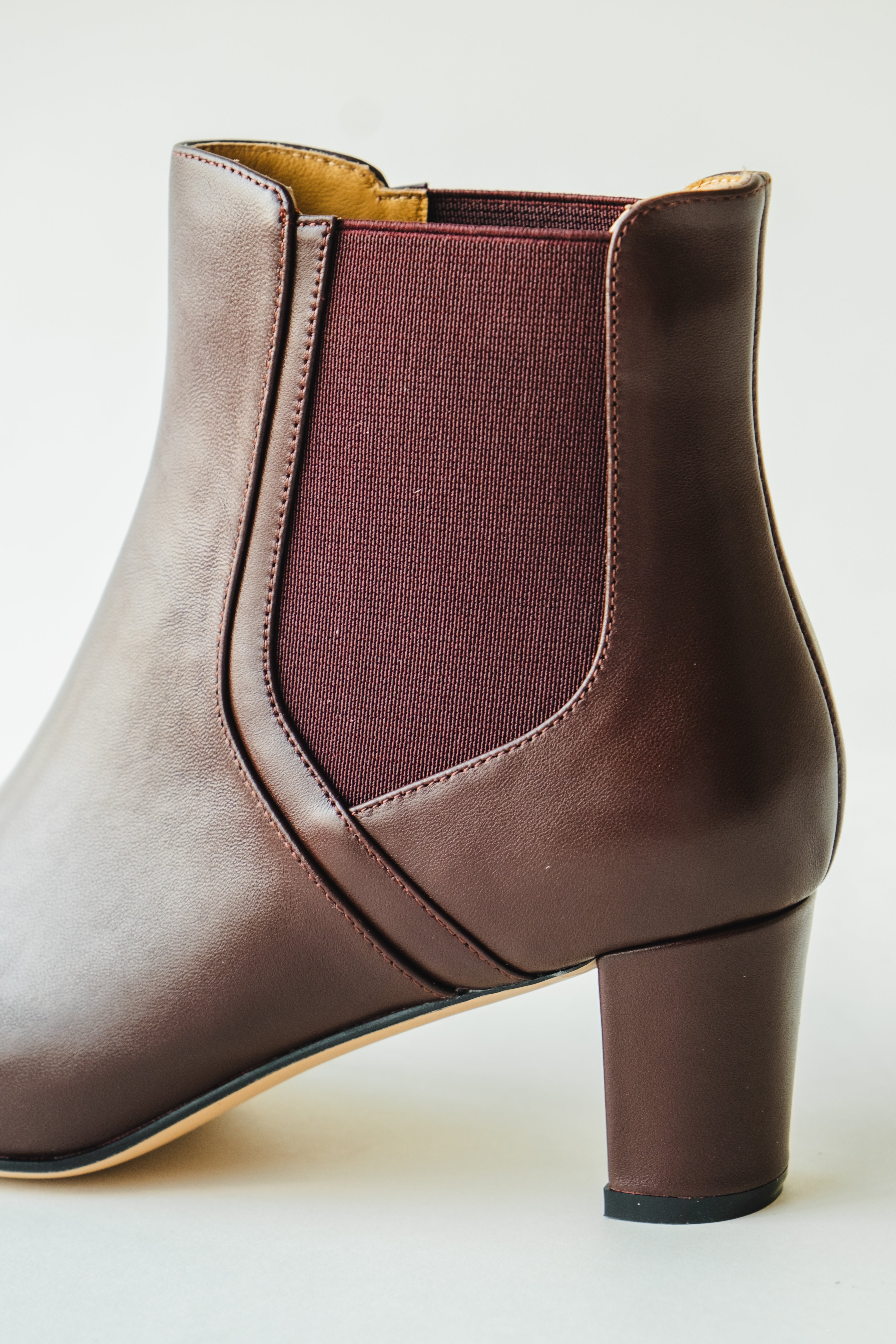 FAYE BOOTS - BURGUNDY