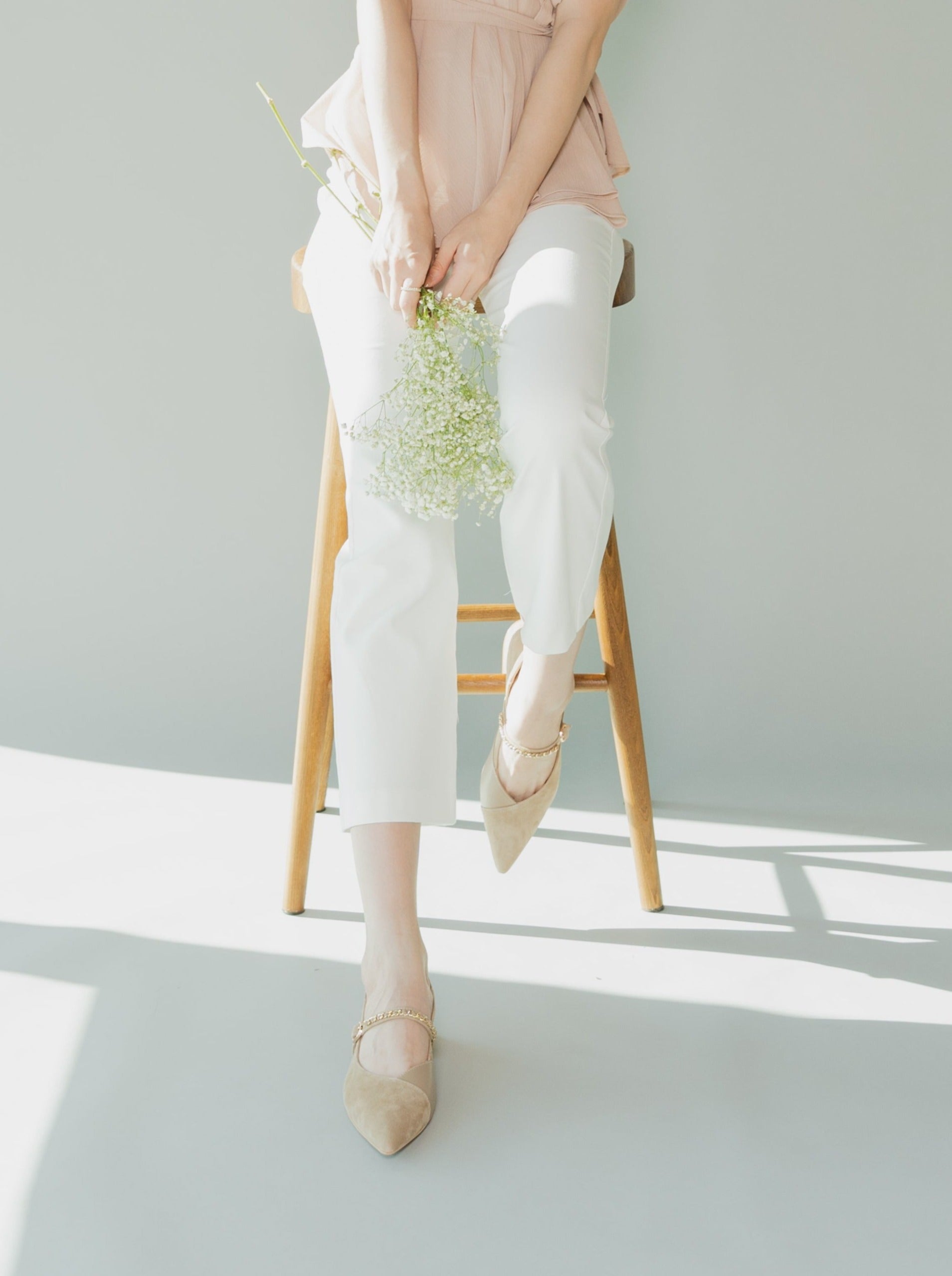 GIANNA Flats - Beige