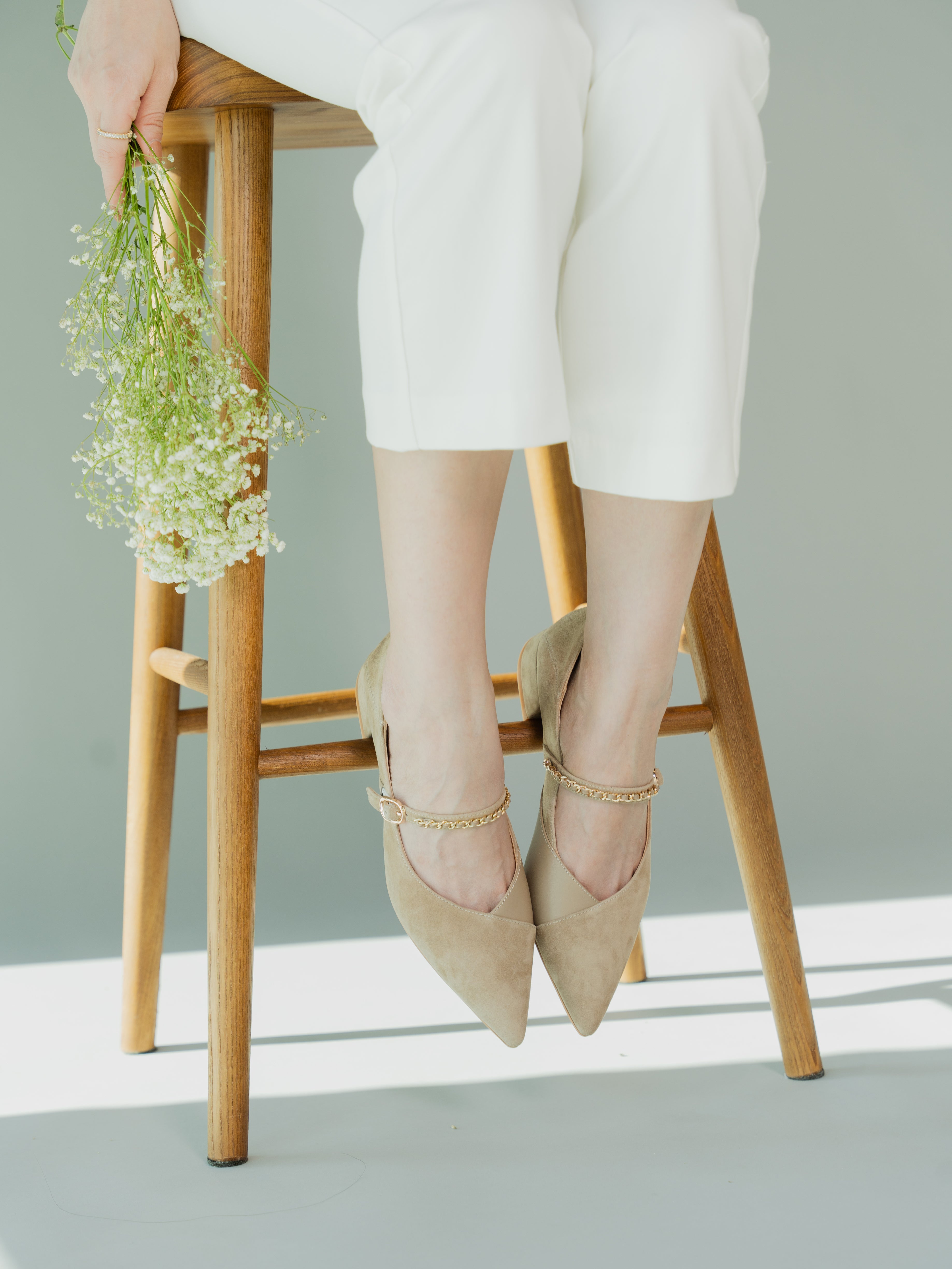 GIANNA Flats - Beige