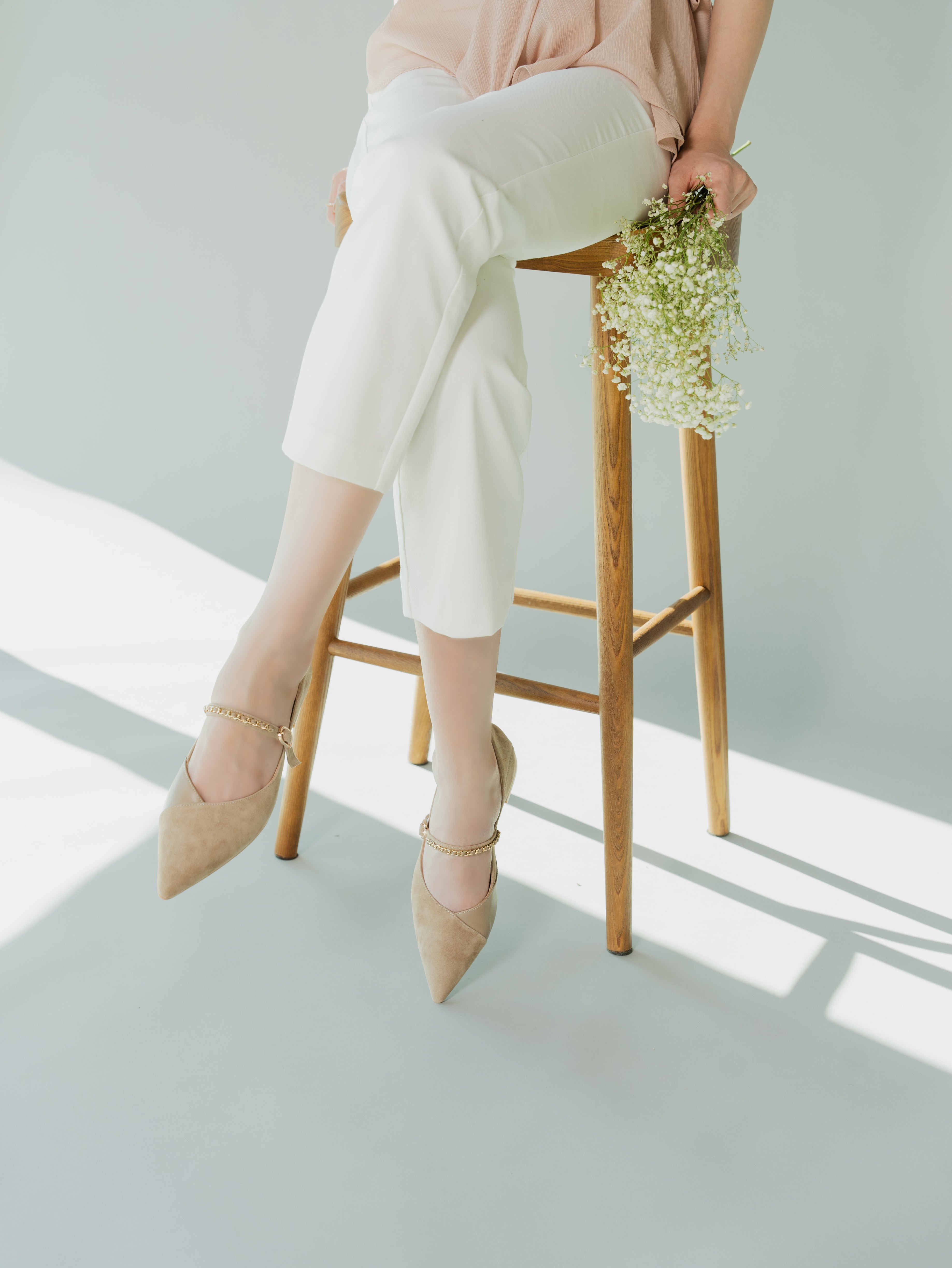 GIANNA Flats - Beige