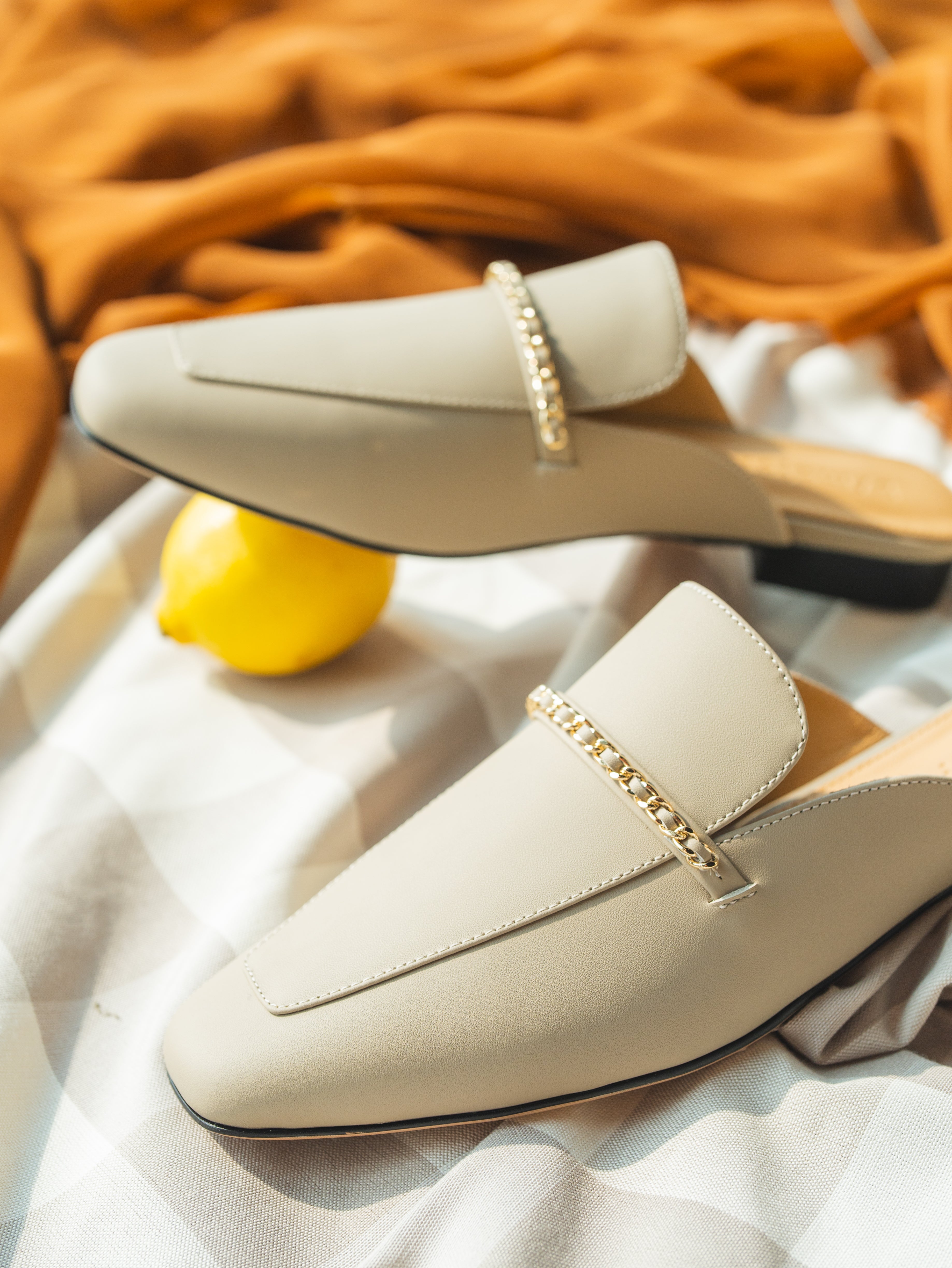 HANA Mules - Beige