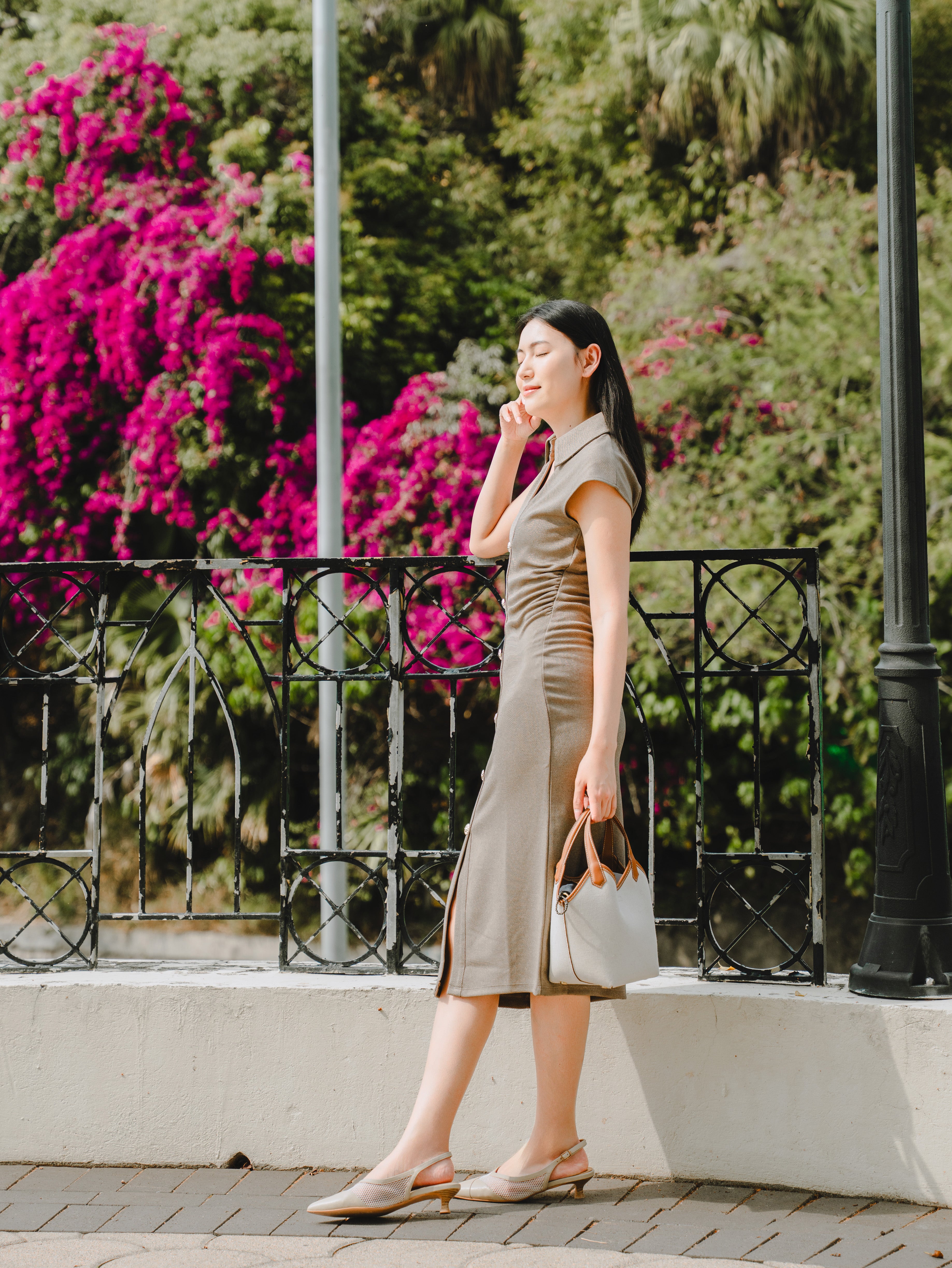 Ophelia Slingbacks - Beige