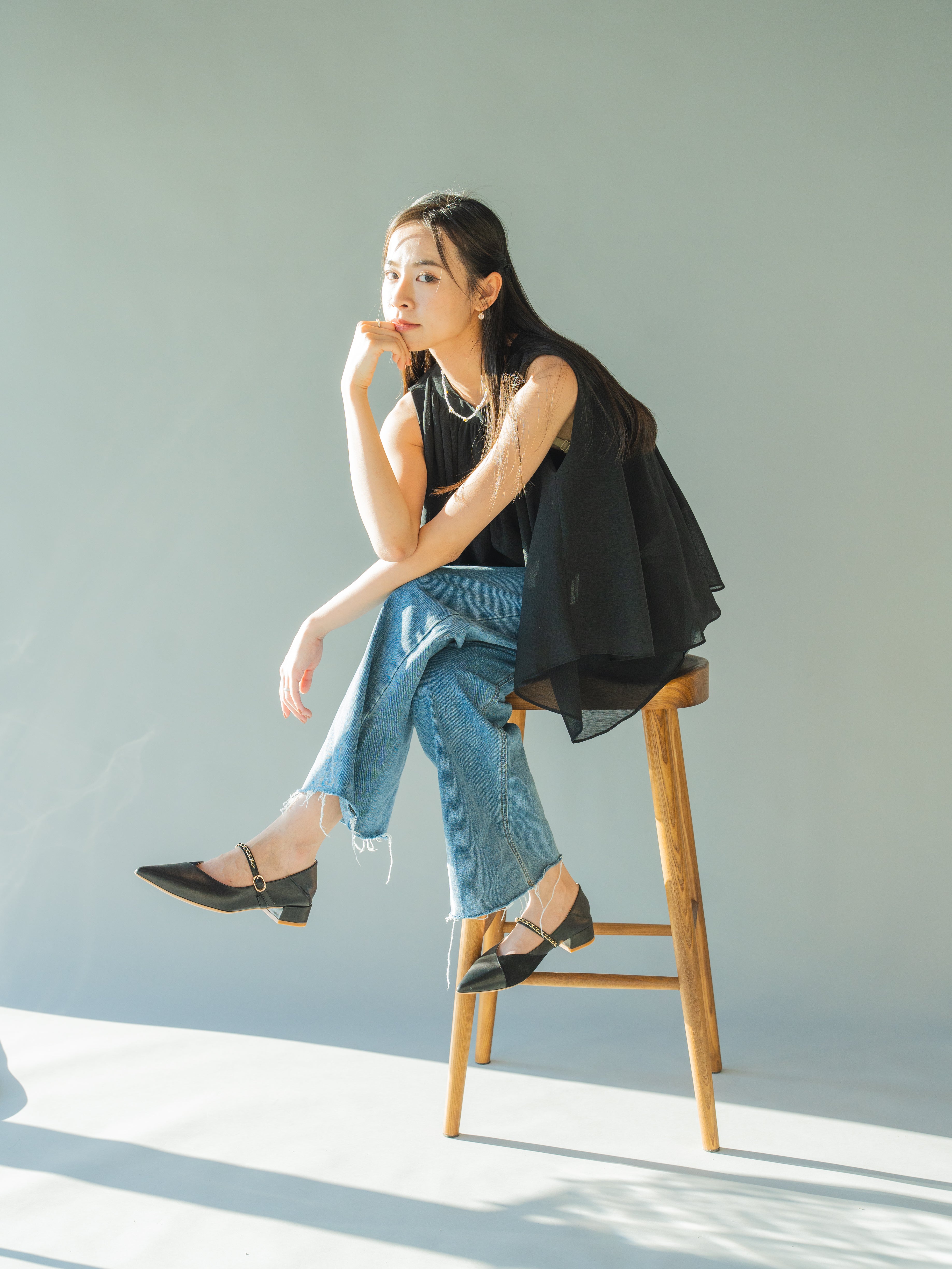 GIANNA Flats - Black