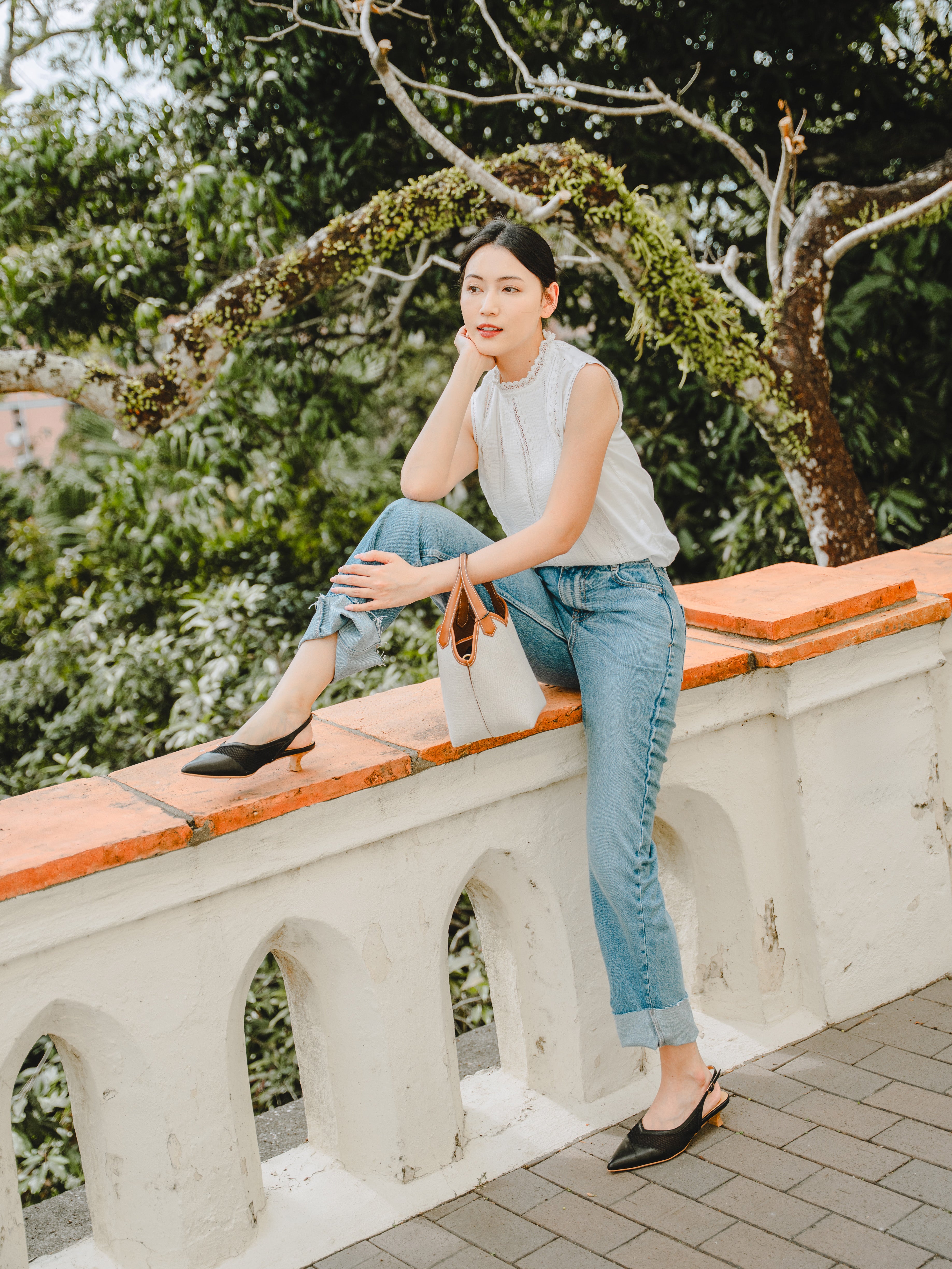 Ophelia Slingbacks - Black