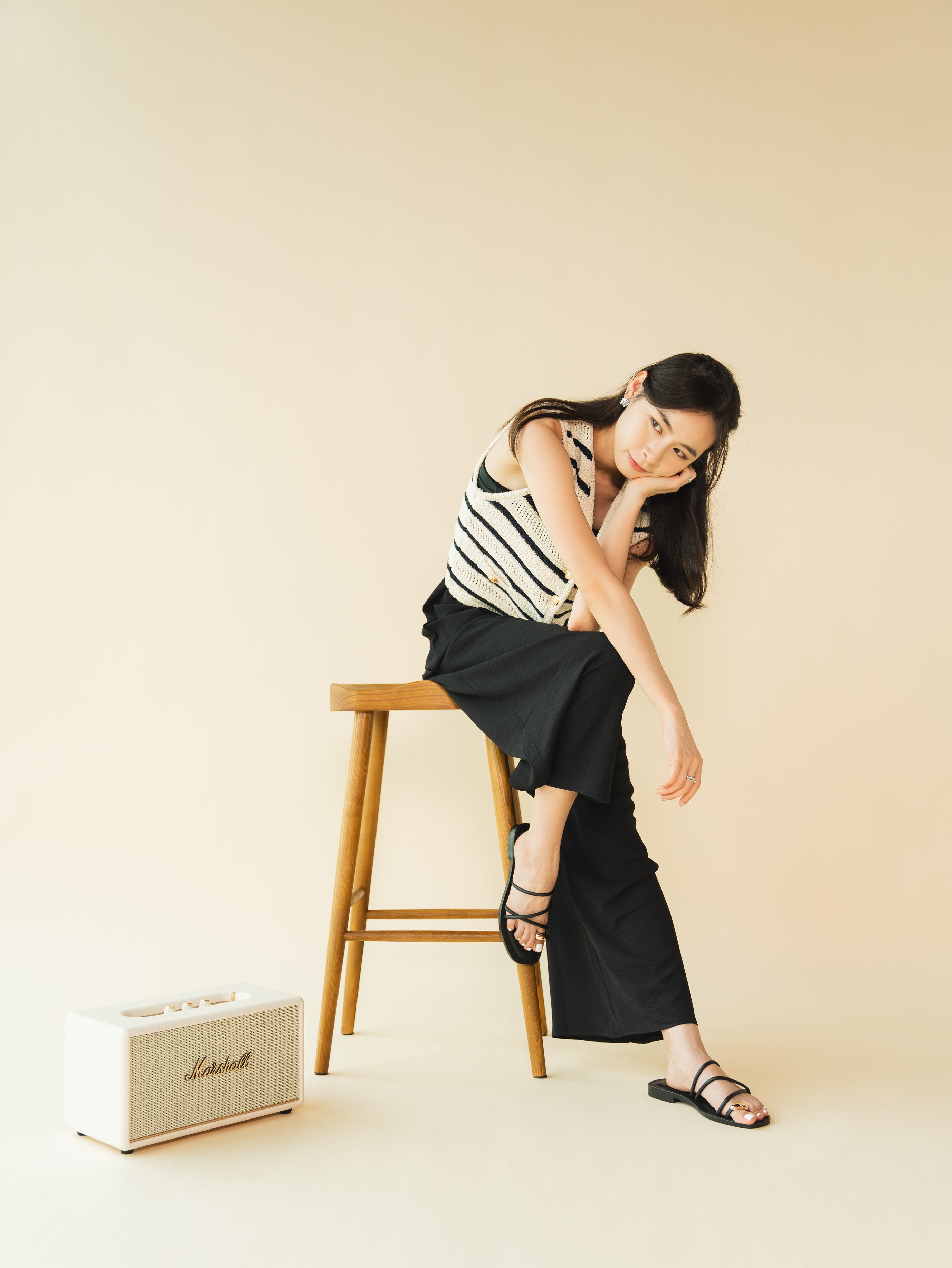 VALENCIA Sandals - Black