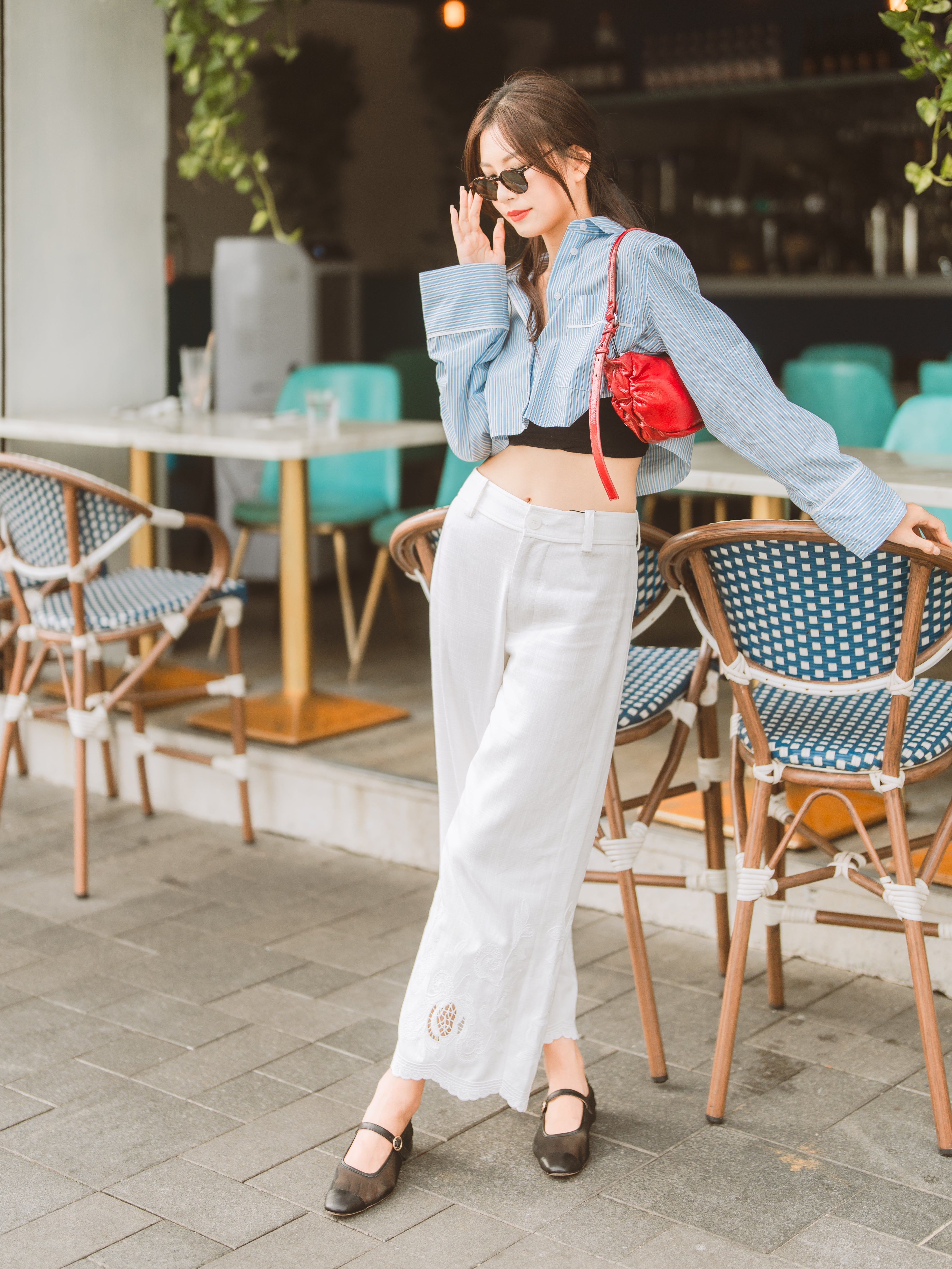 ALLIE Flats - Black Mesh