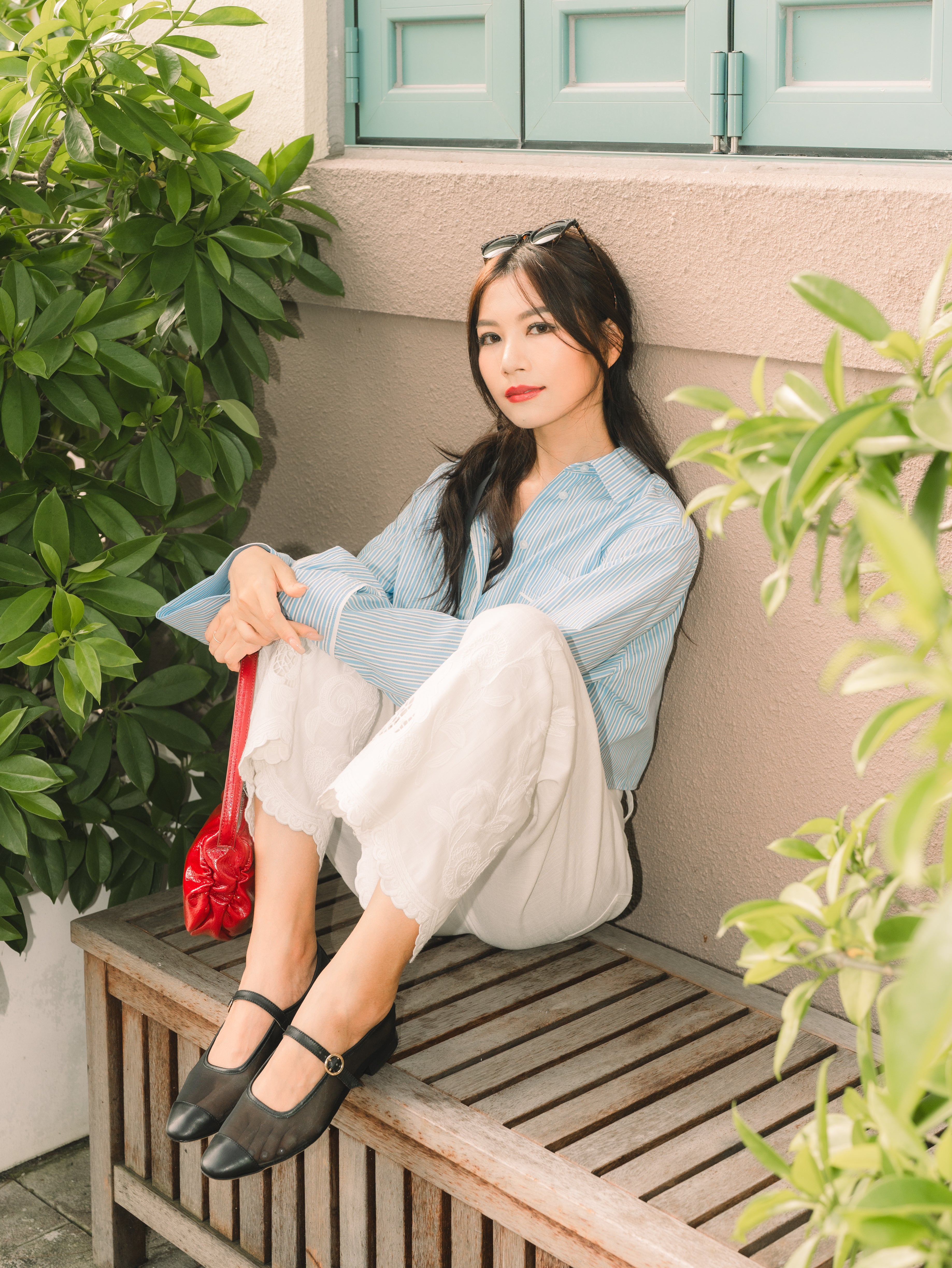 ALLIE Flats - Black Mesh