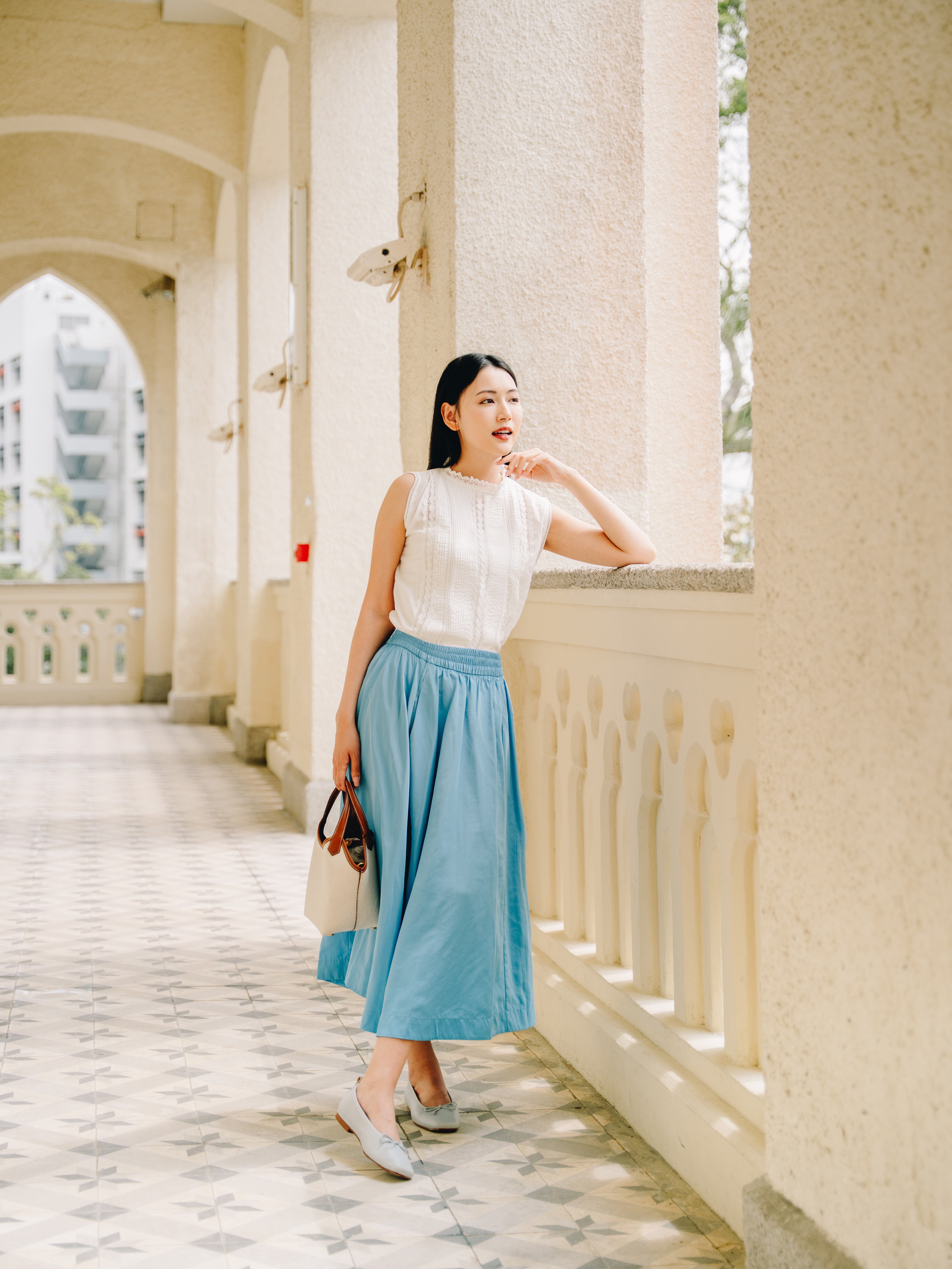 CAMI FLATS - Blue