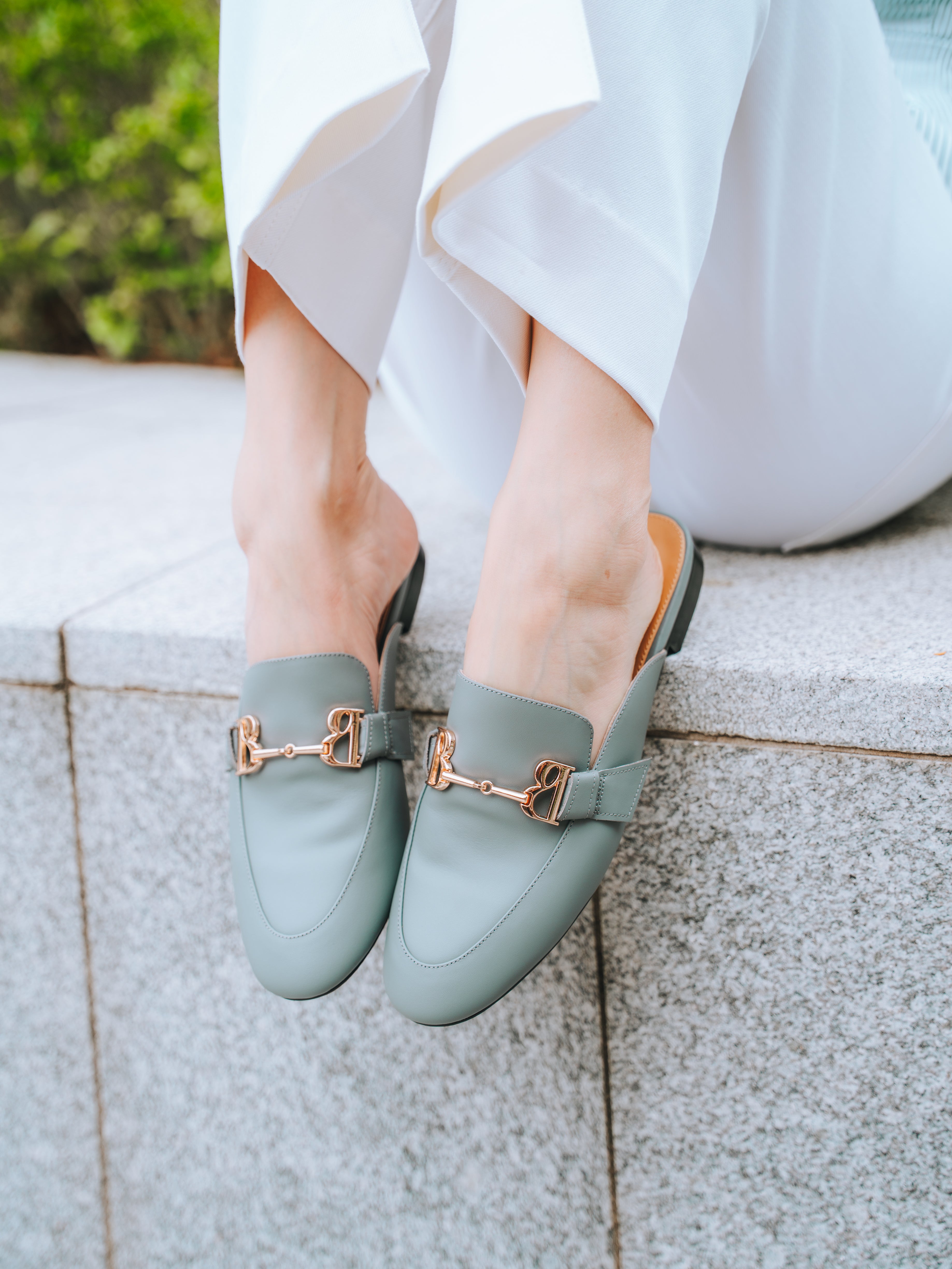 JENNET Mules - Blue