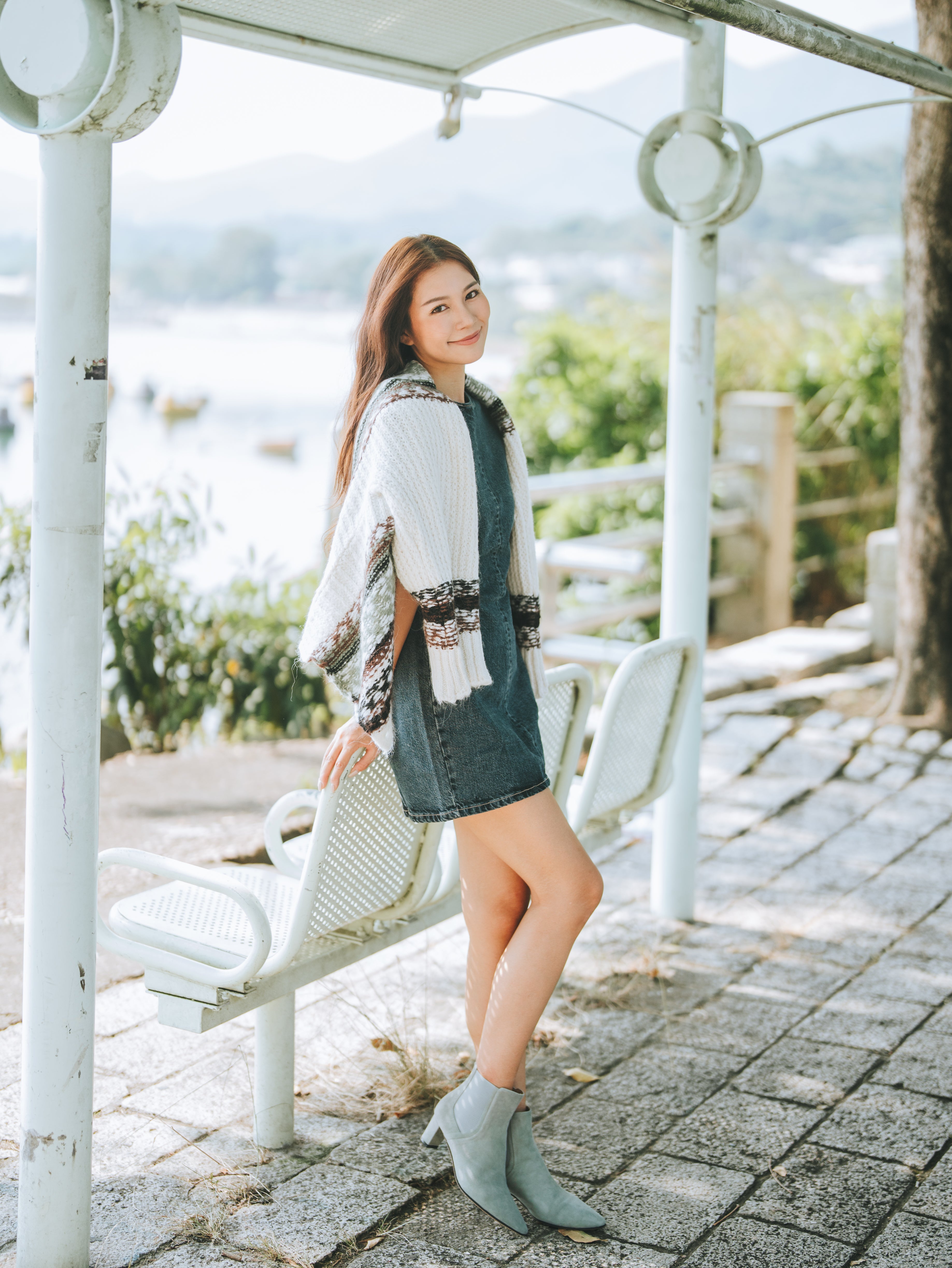 FAYE BOOTS - BLUE SUEDE