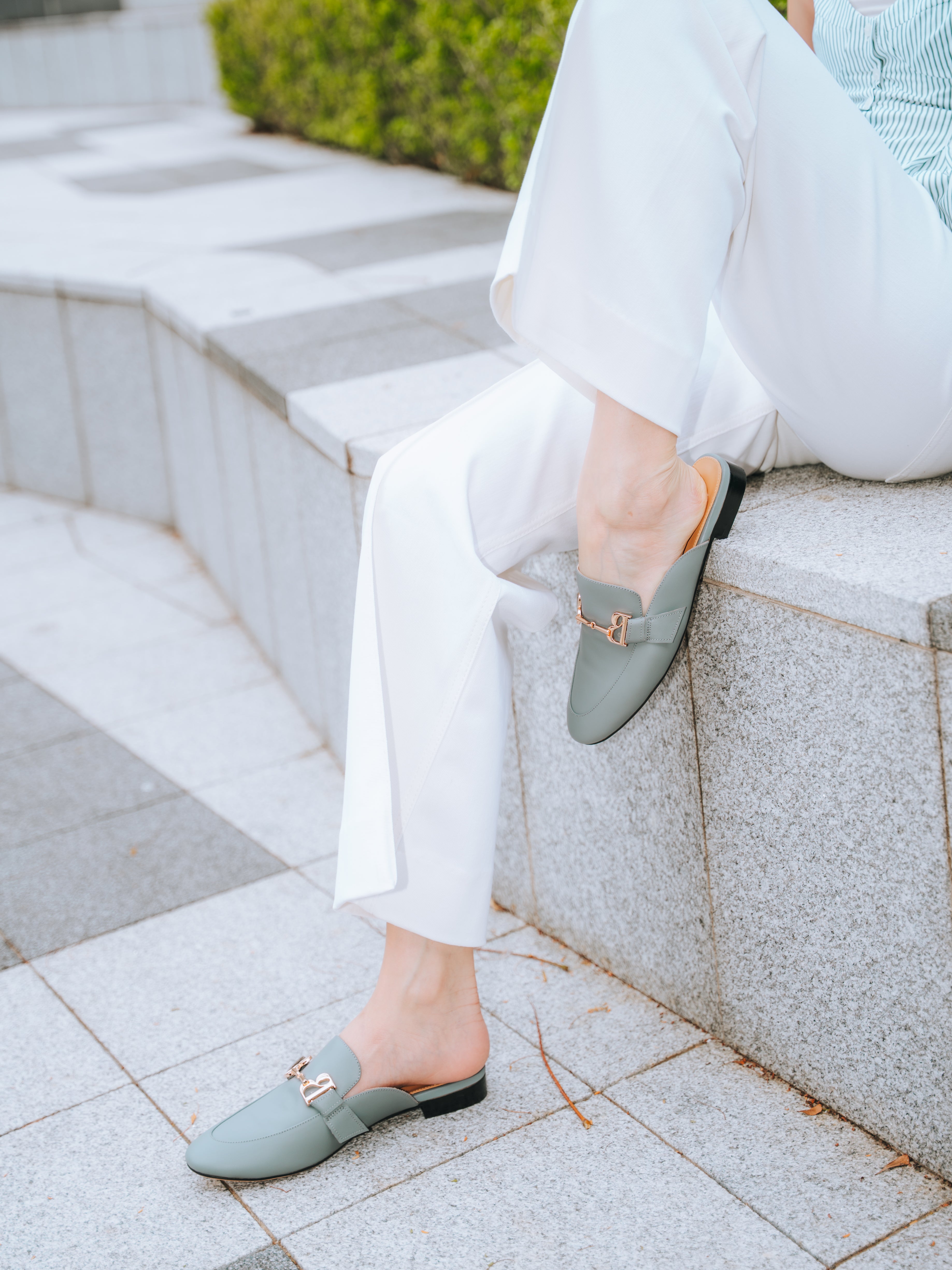 JENNET Mules - Blue