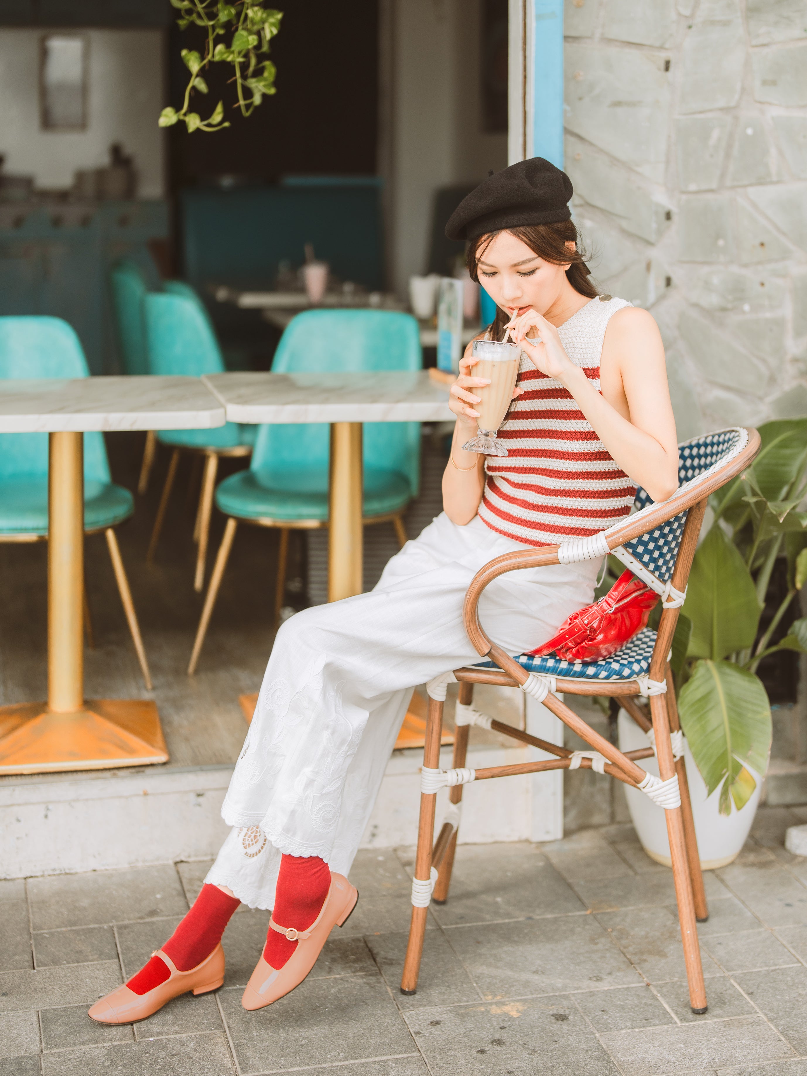 ALLIE Flats - Brown