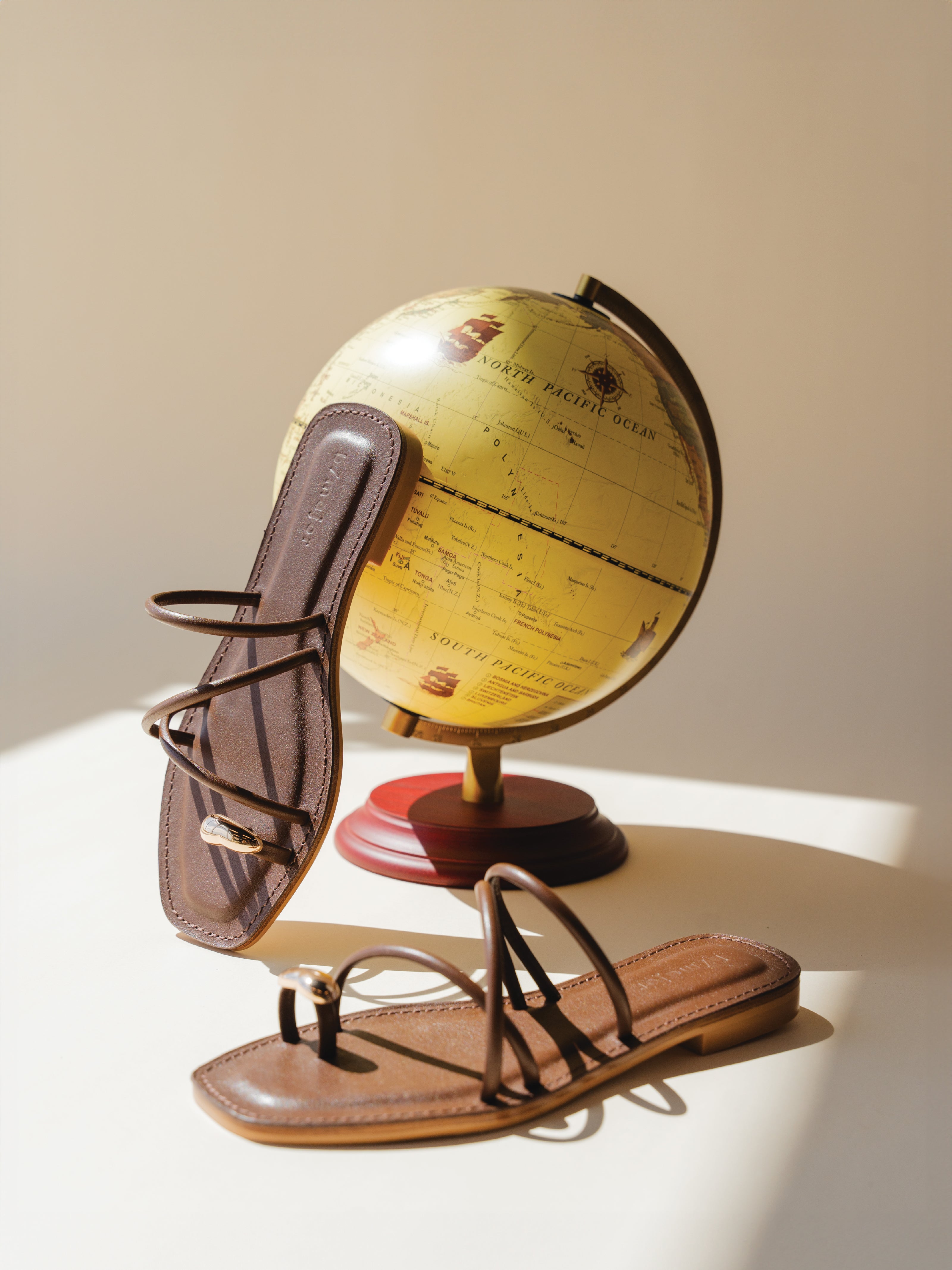 VALENCIA Sandals - Brown