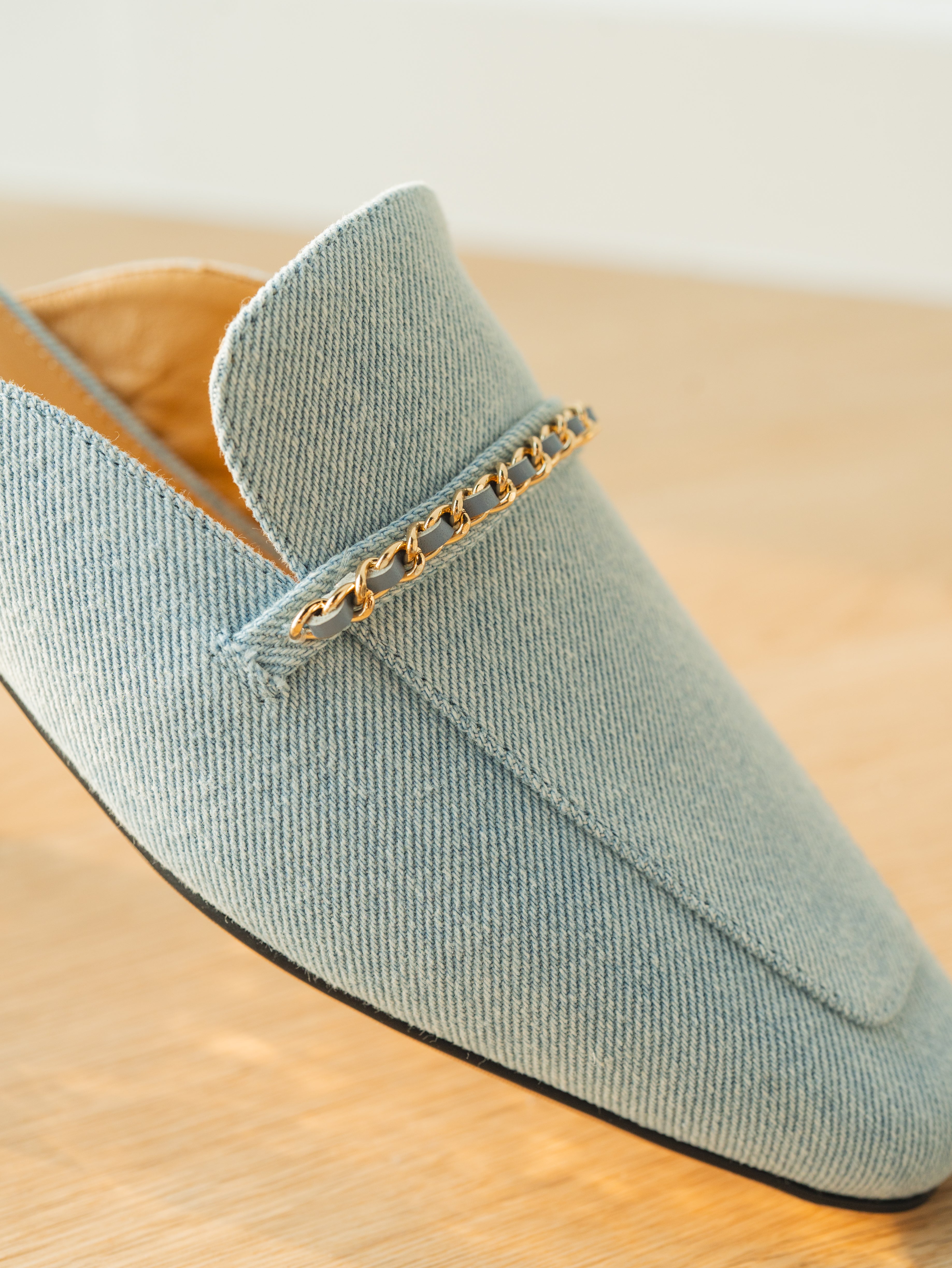 HANA Mules - Denim