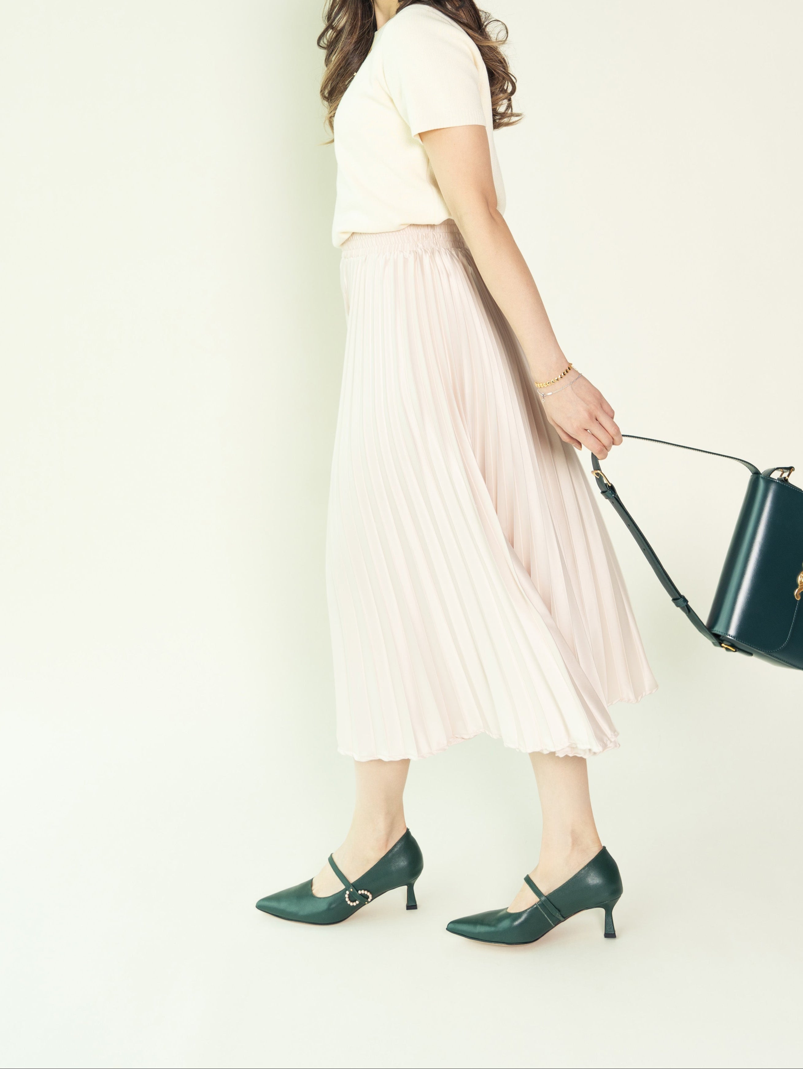 IVEY Heels - Dark Green