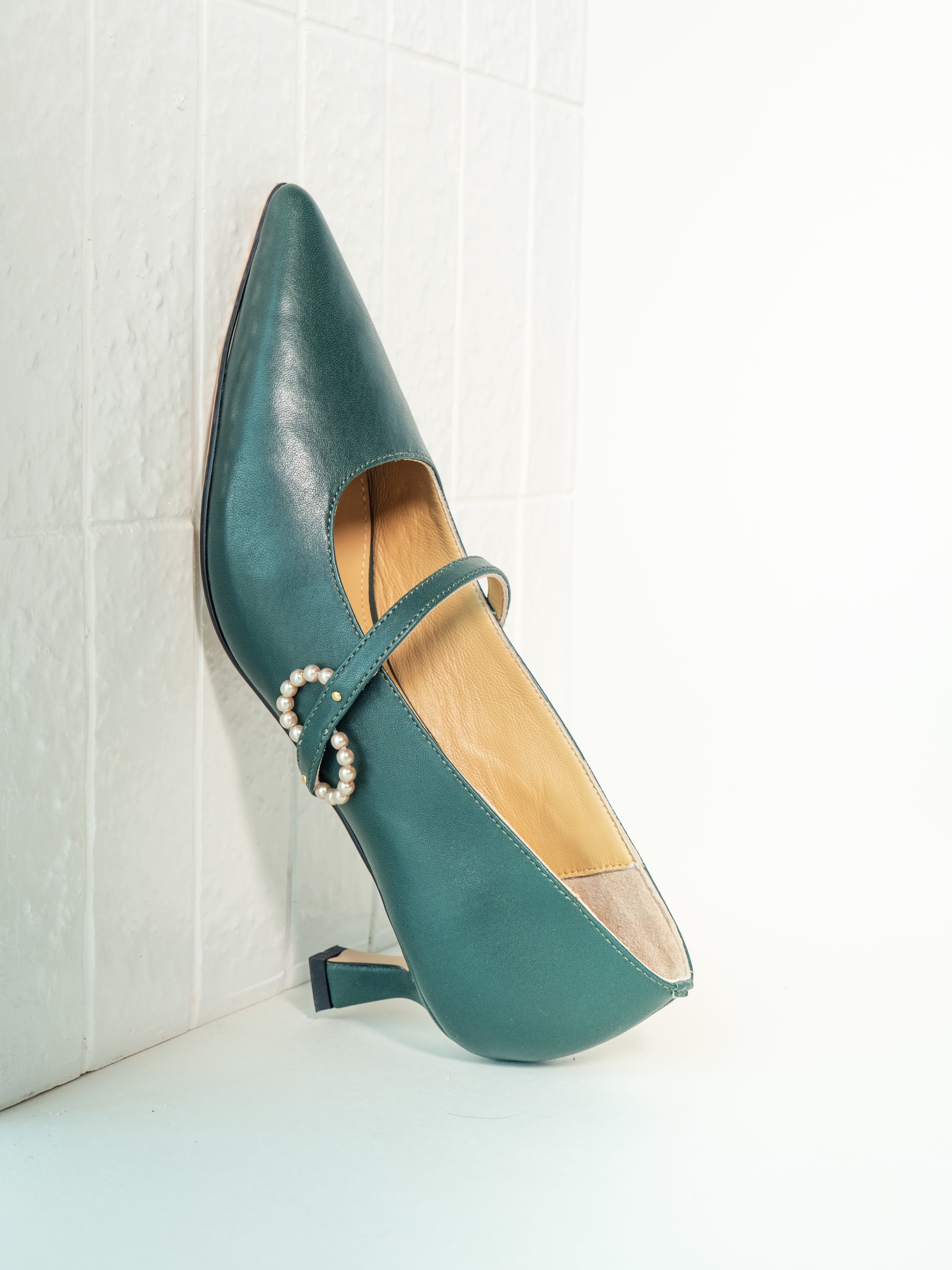 IVEY Heels - Dark Green