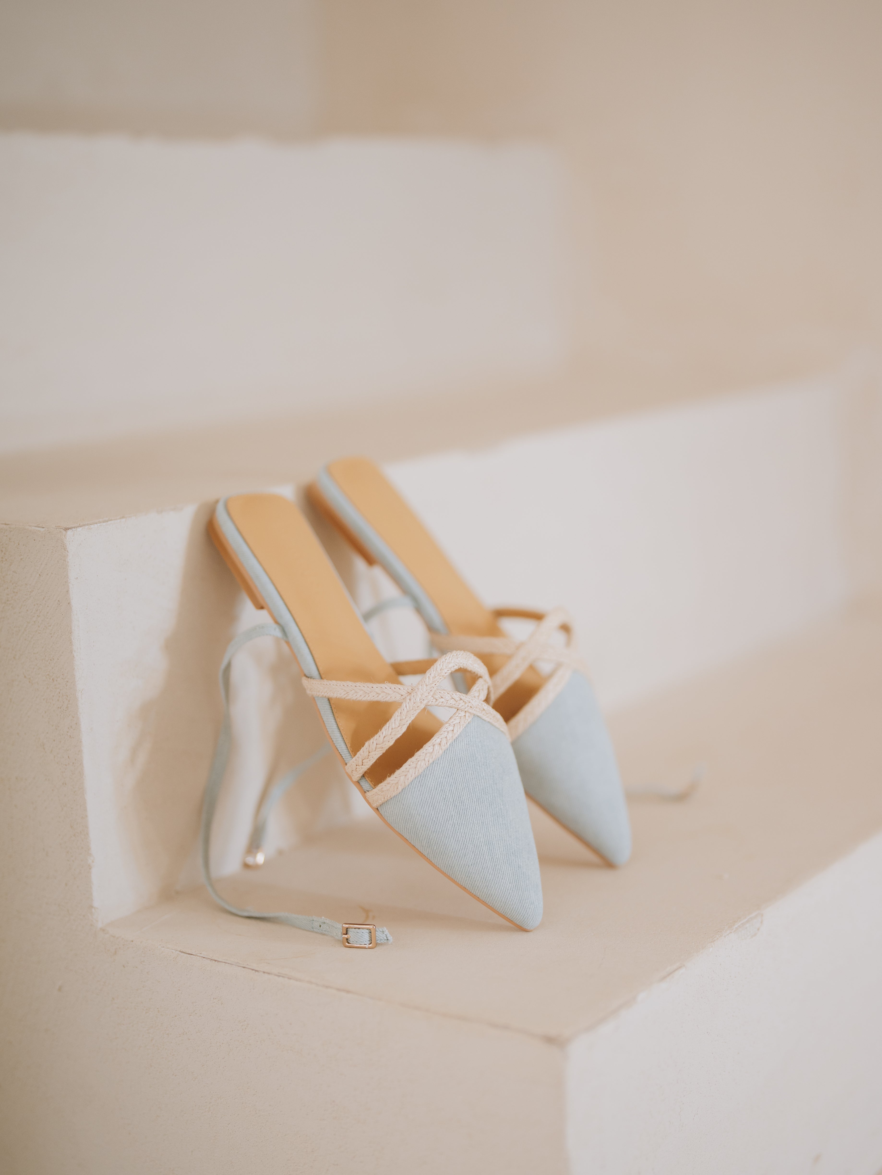 LORRA Sandals - Denim