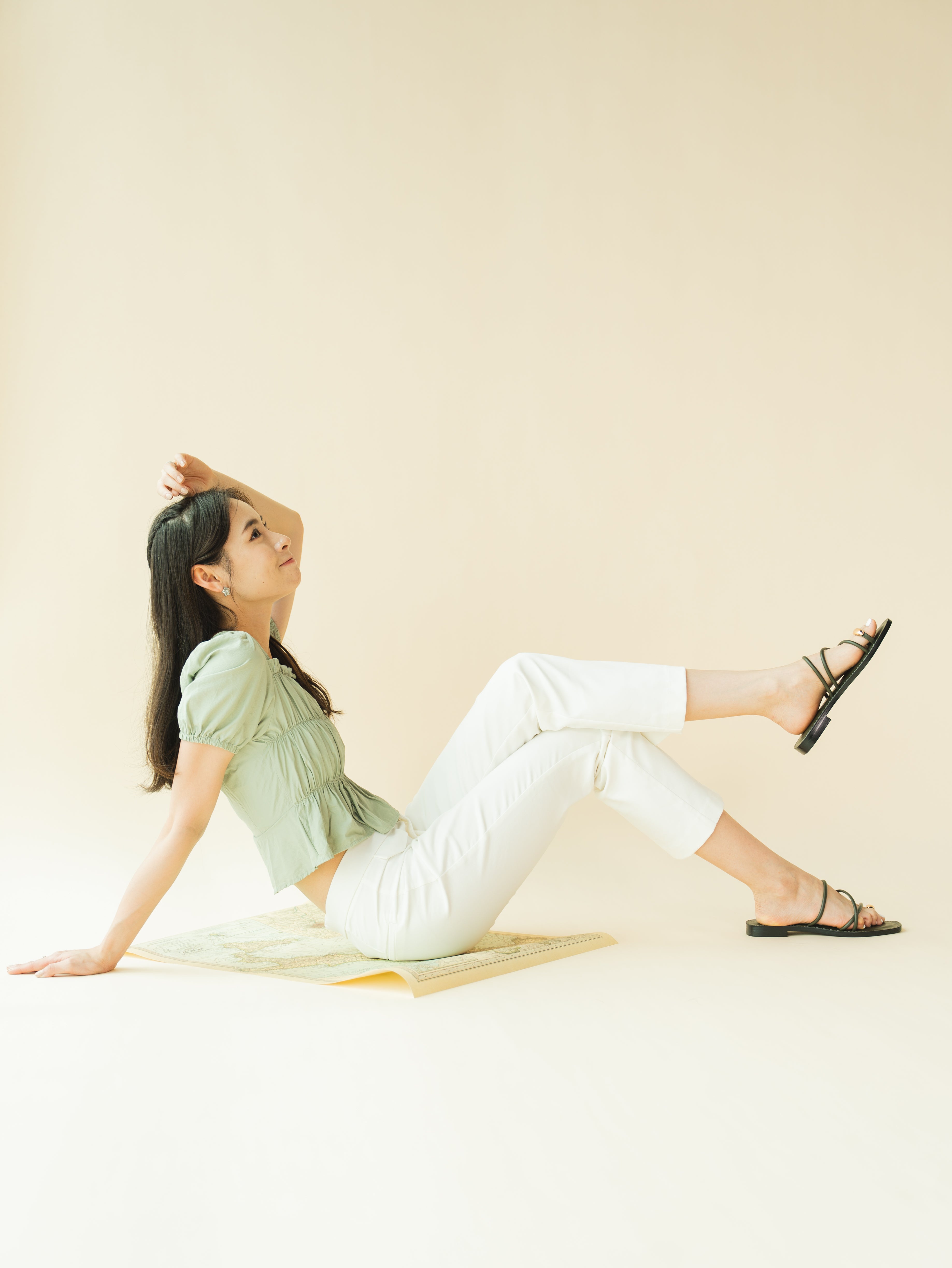 VALENCIA Sandals - Olive