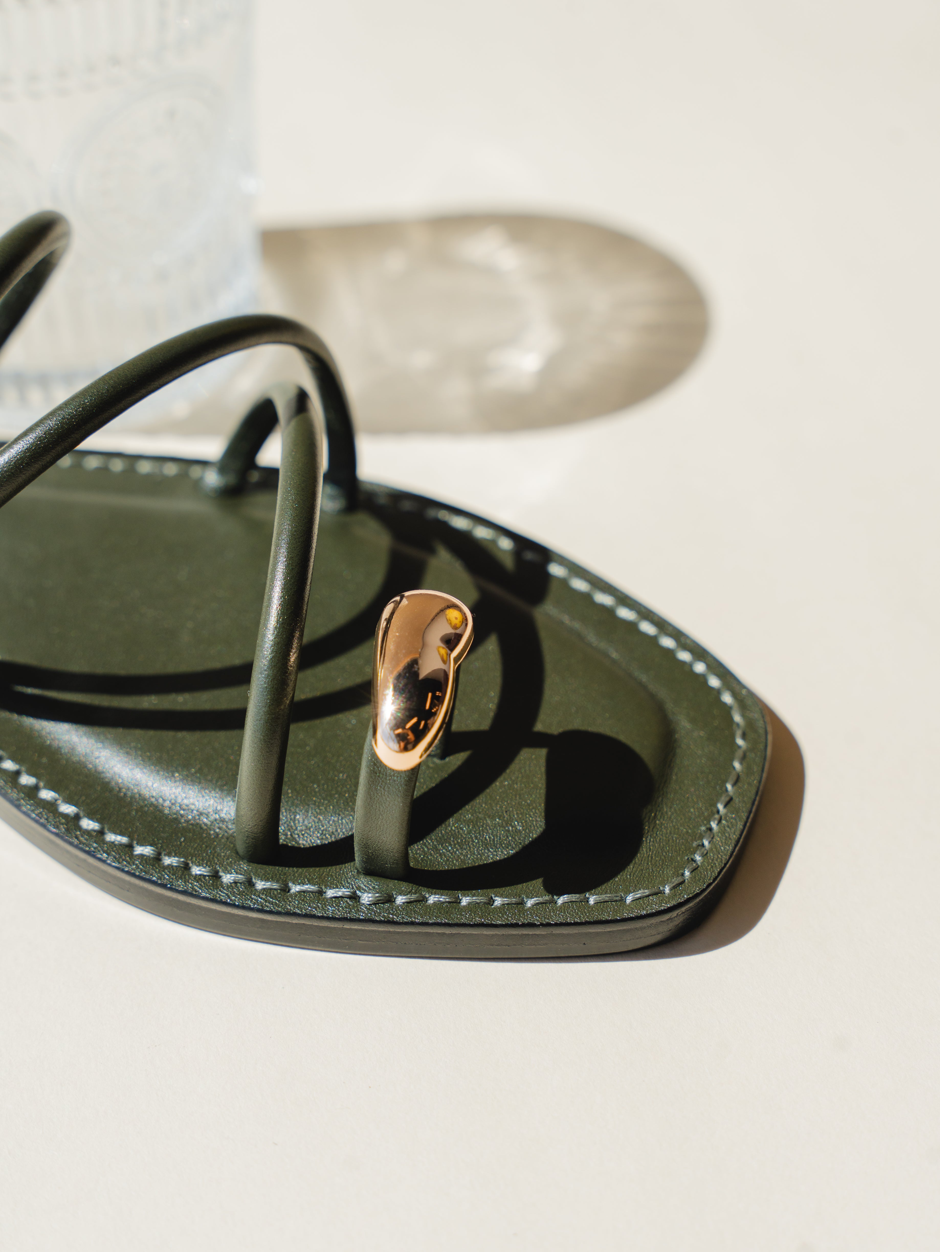 VALENCIA Sandals - Olive