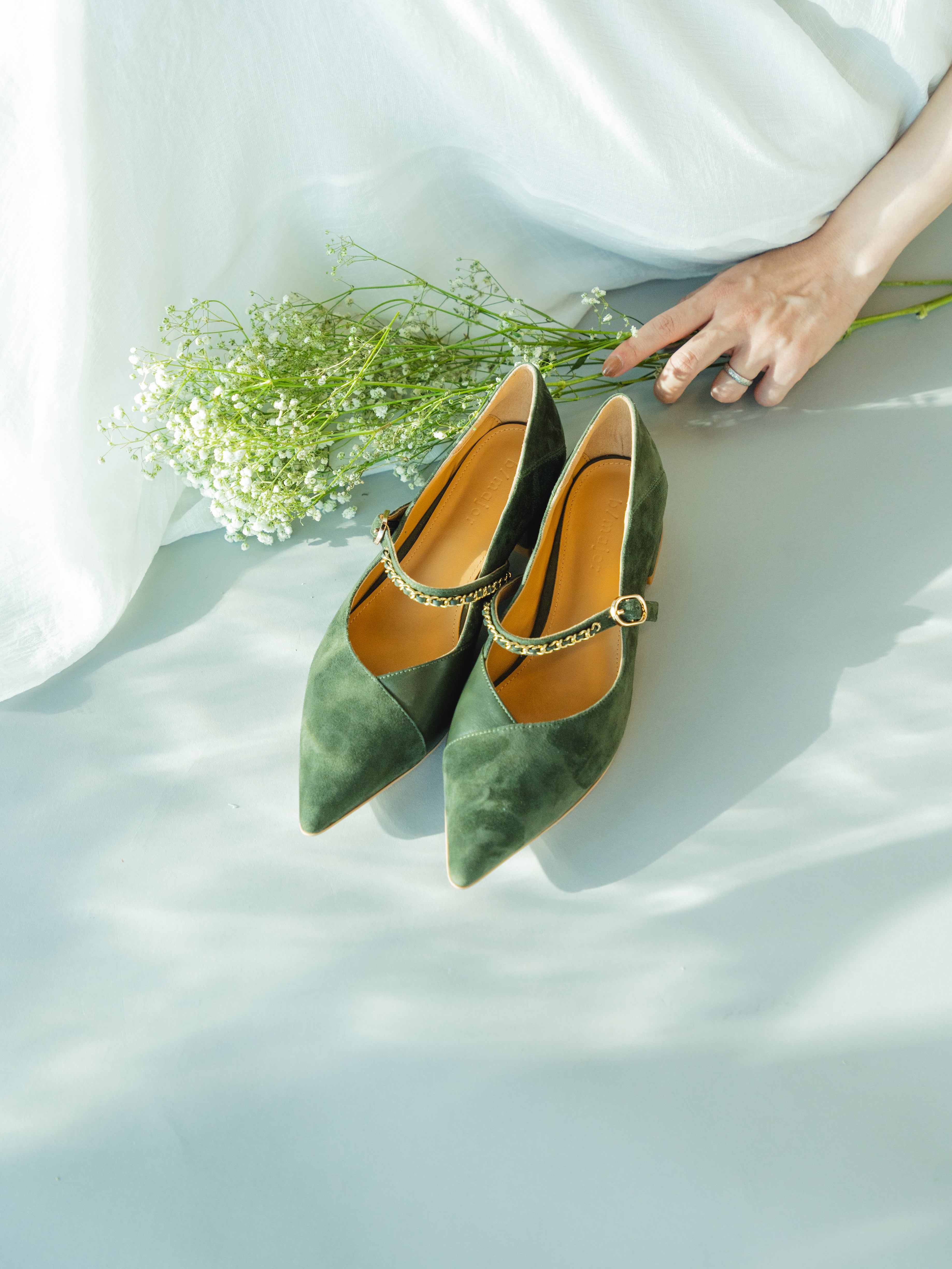 GIANNA Flats - Olive