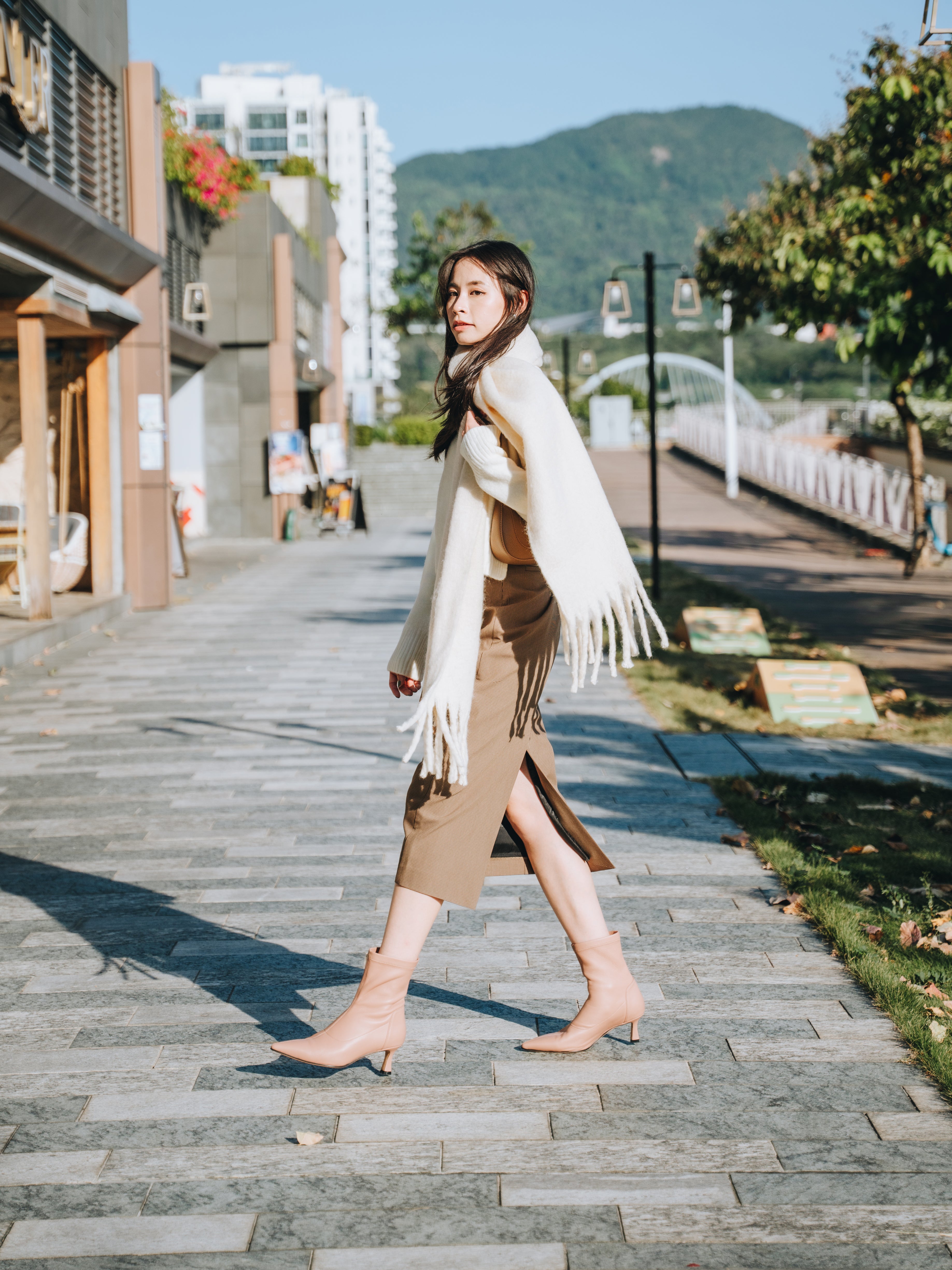 AKARI BOOTS - Pink
