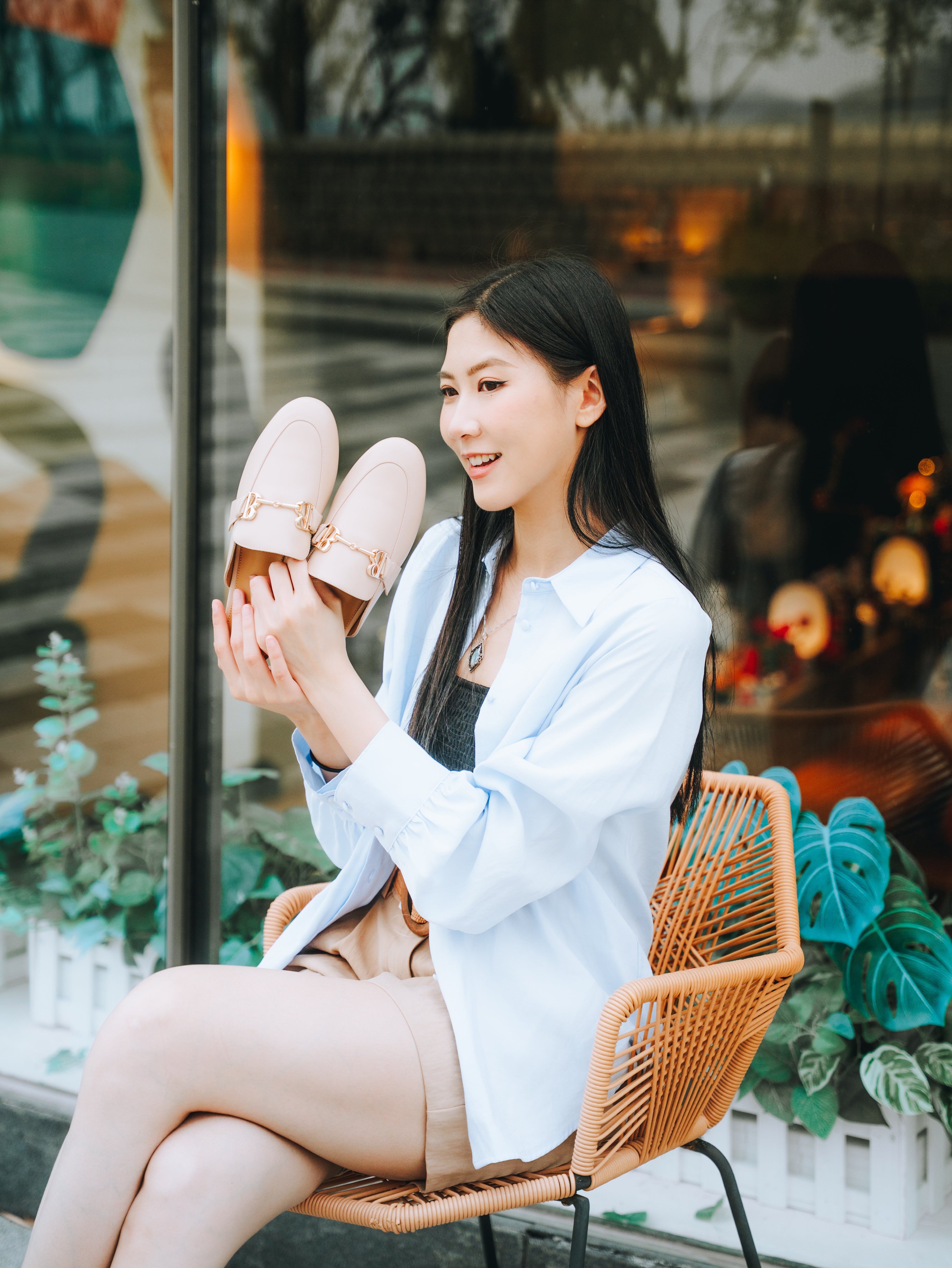 JENNET Mules - Beige