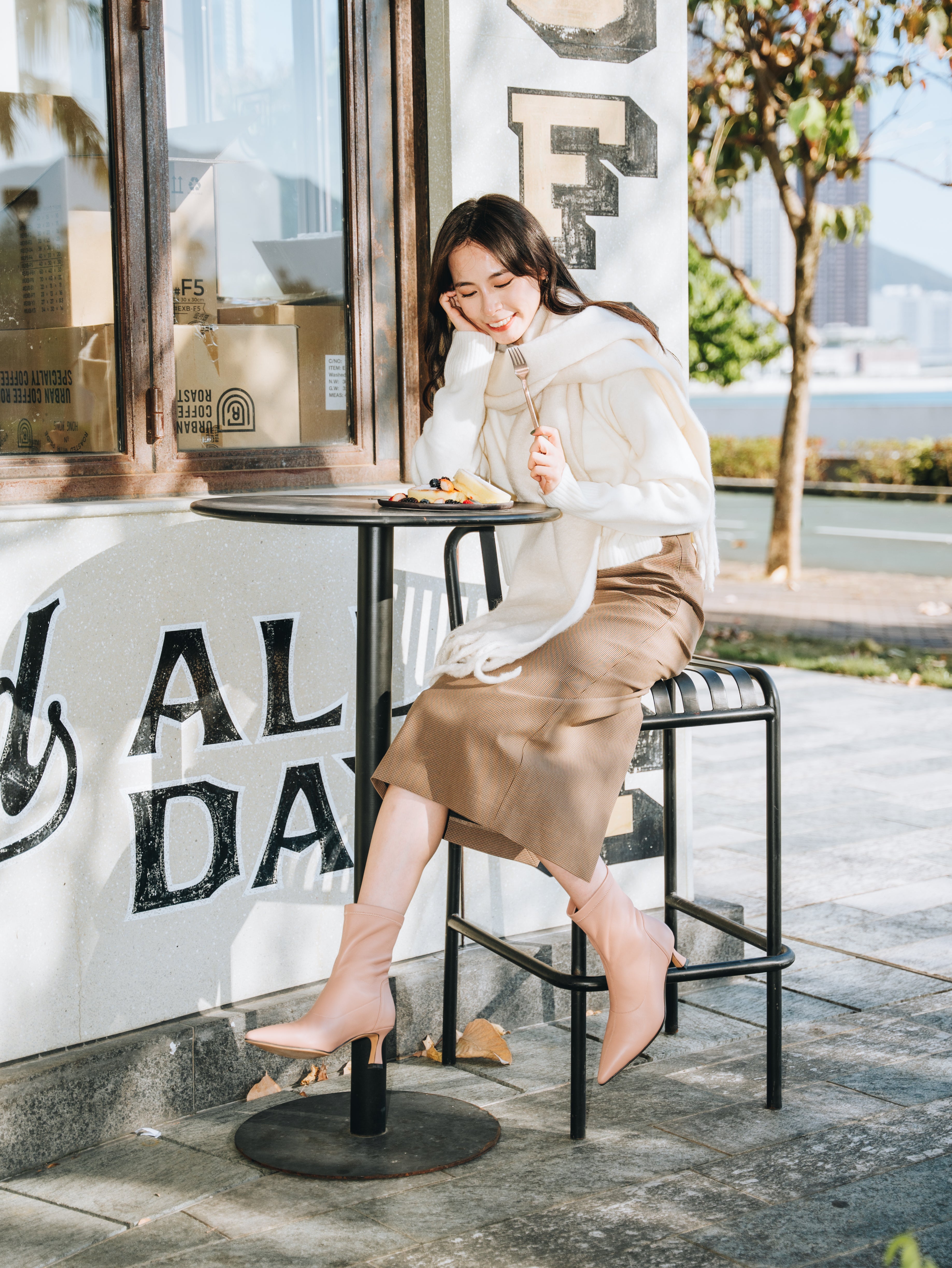 AKARI BOOTS - Pink