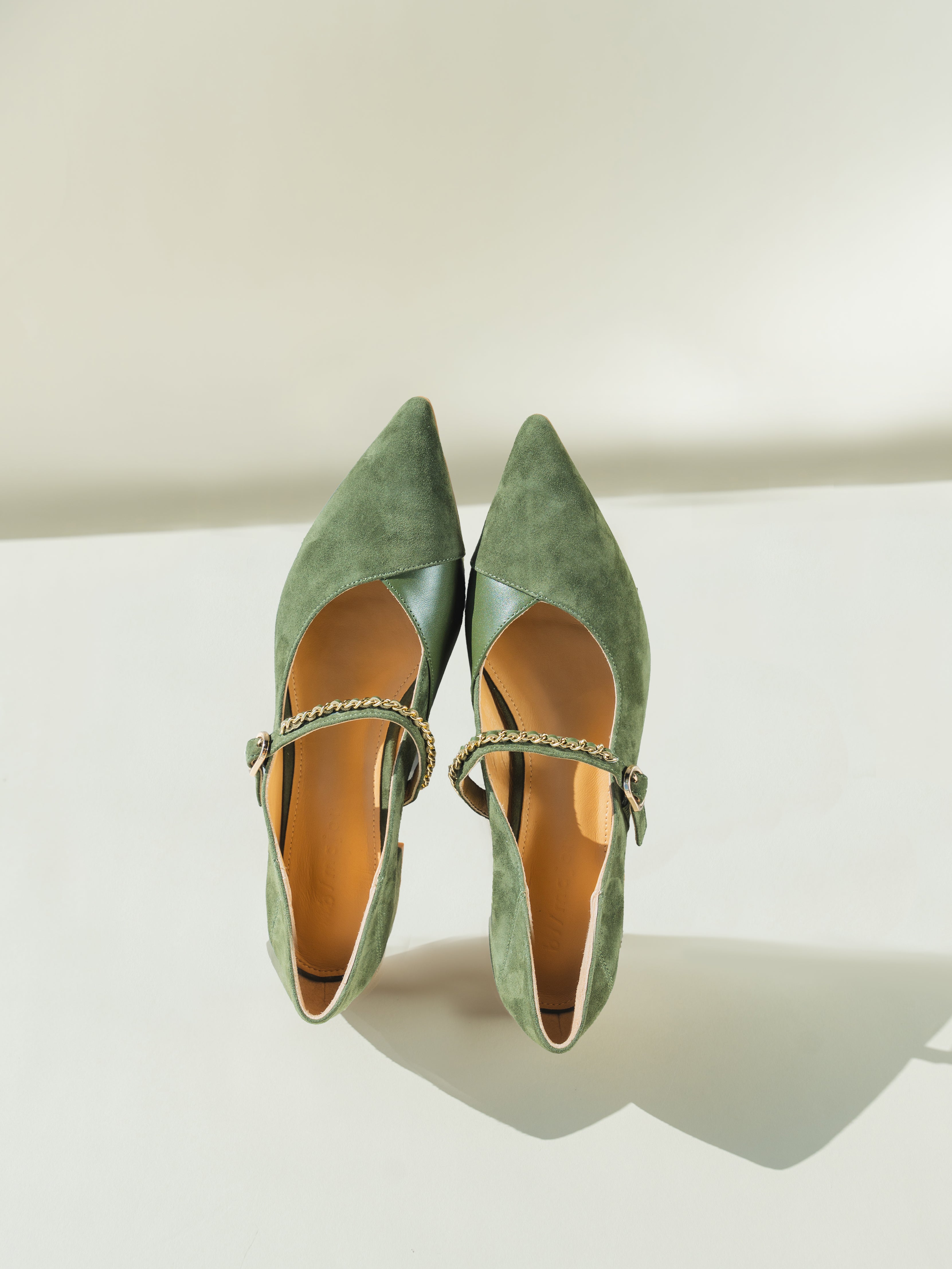 GIANNA Flats - Olive