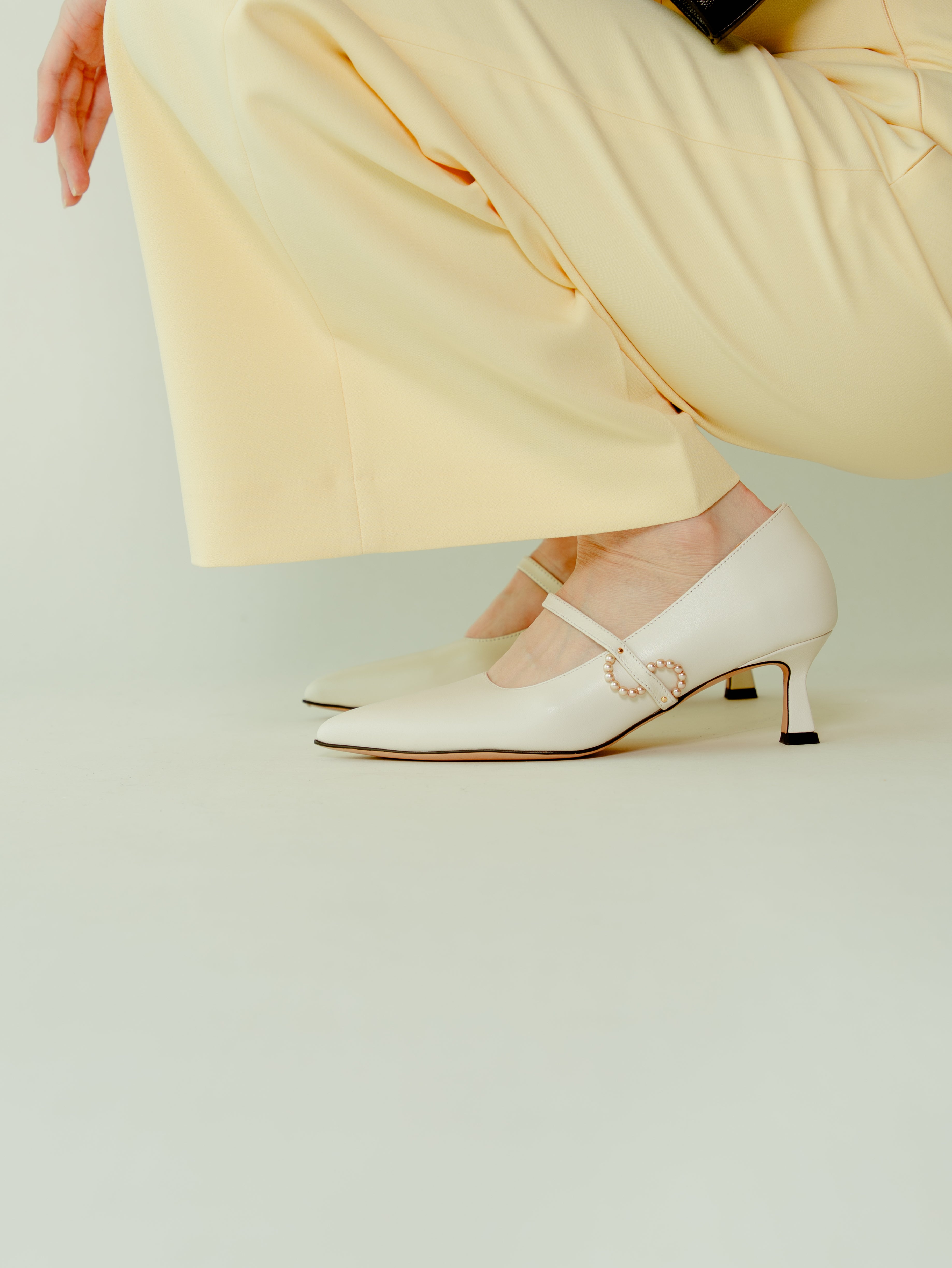 IVEY Heels - White