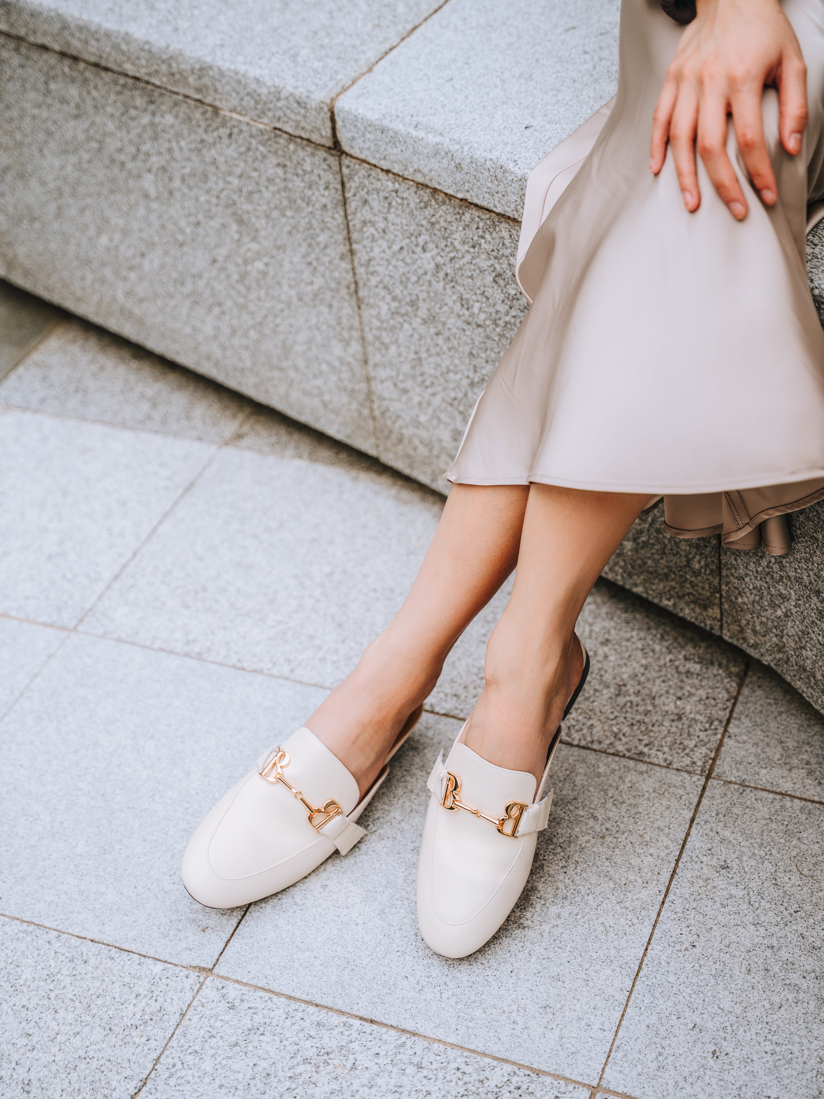 JENNET Mules - White