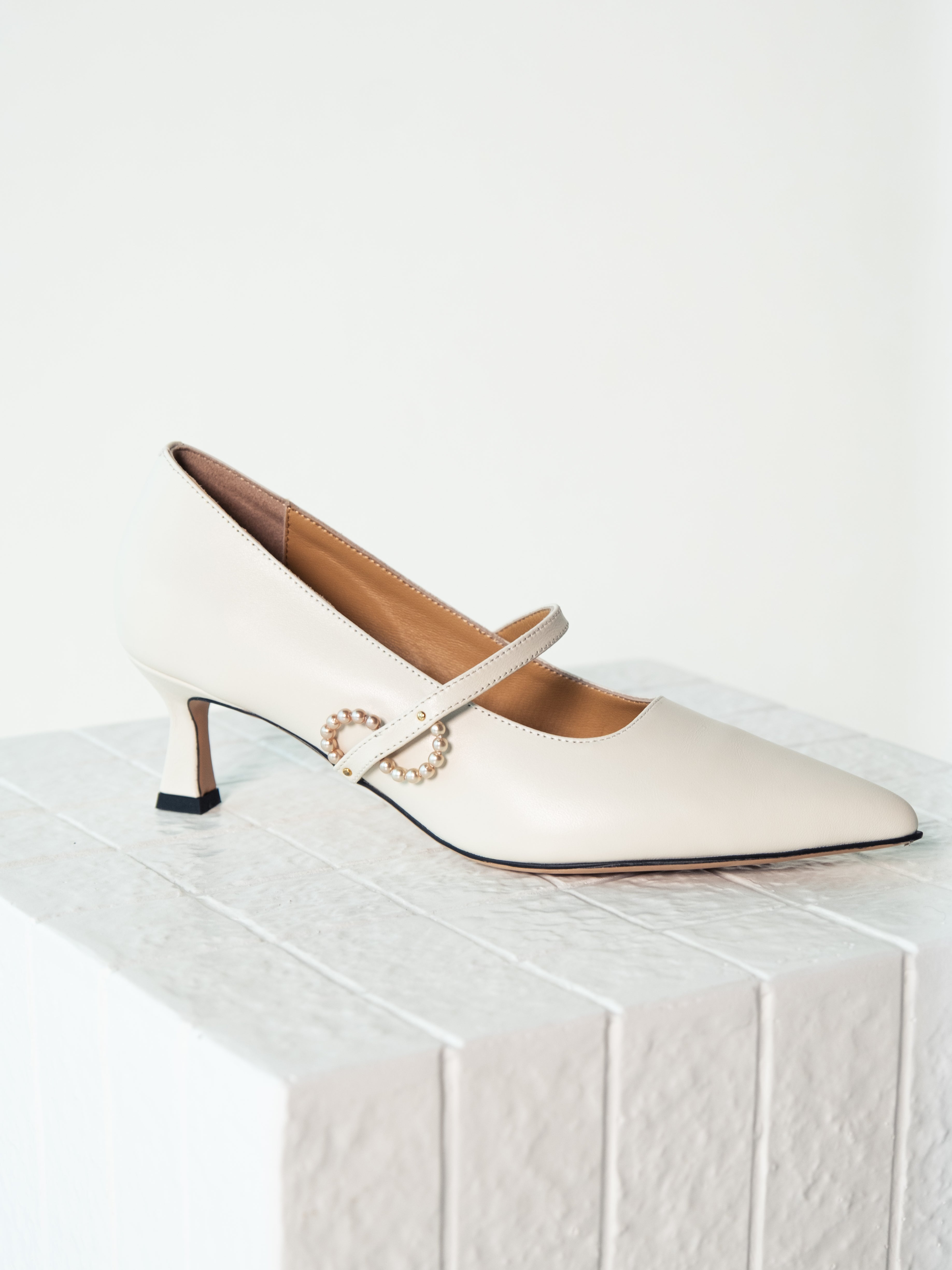 IVEY Heels - White