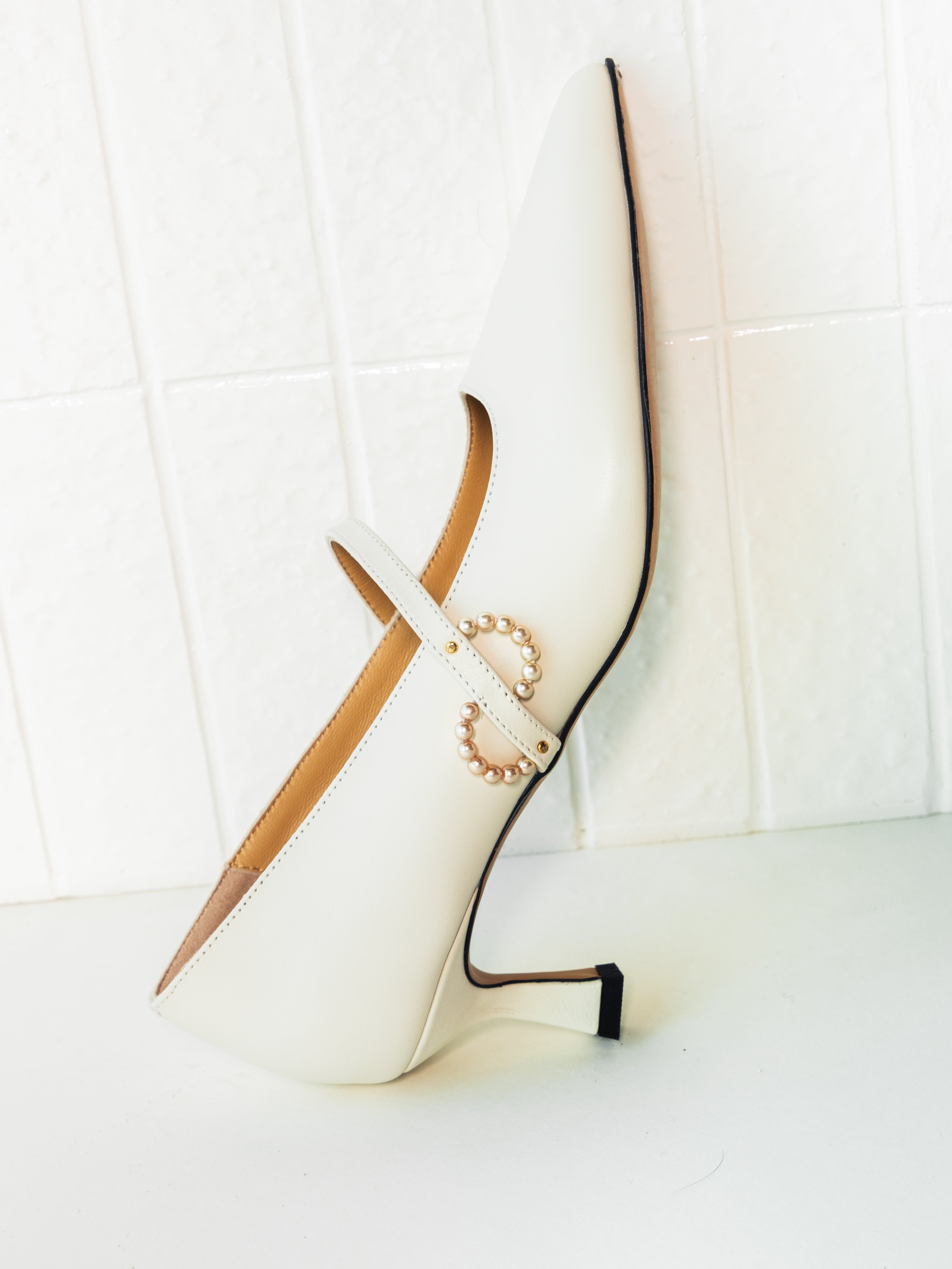 IVEY Heels - White