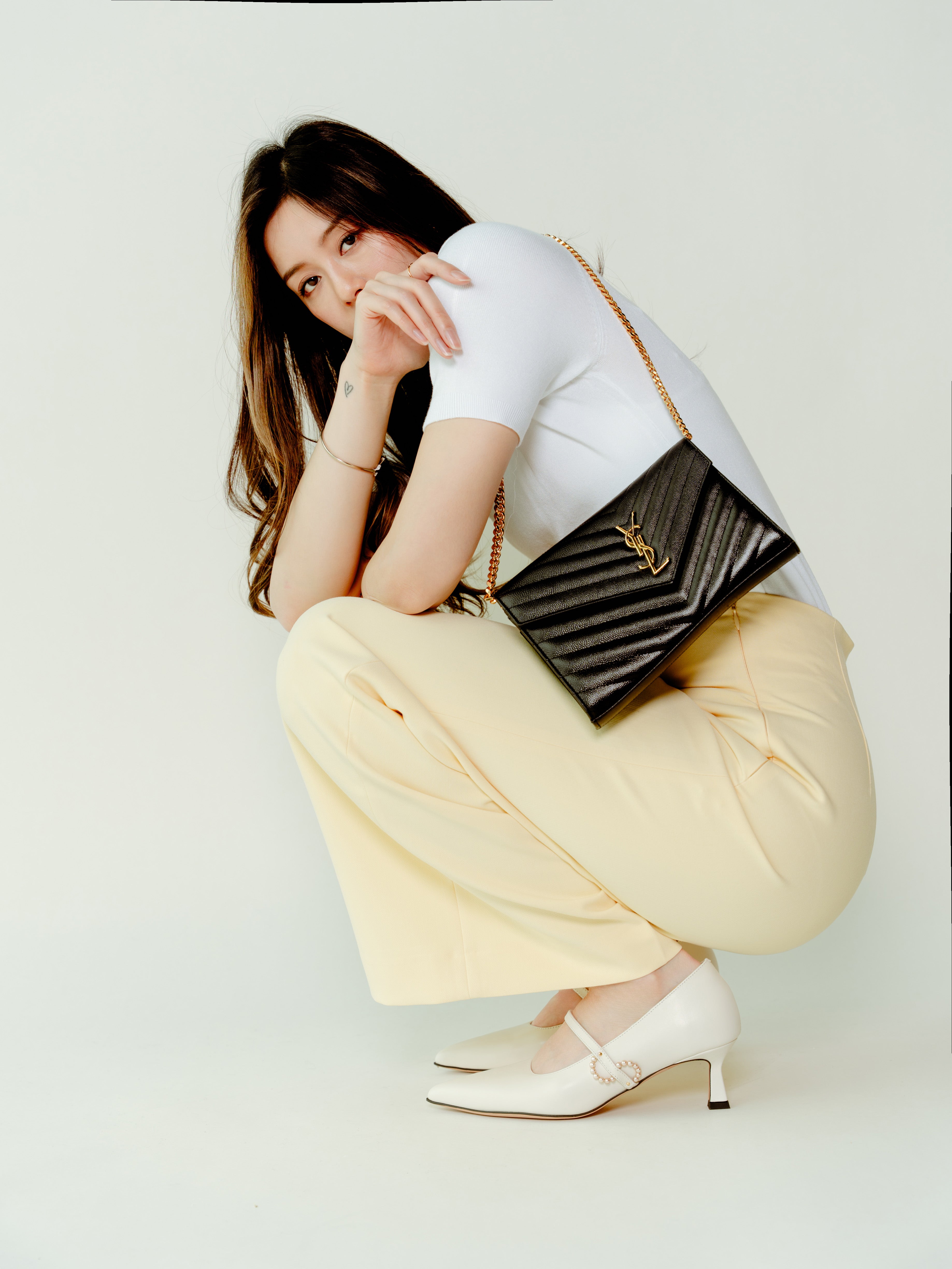 IVEY Heels - White
