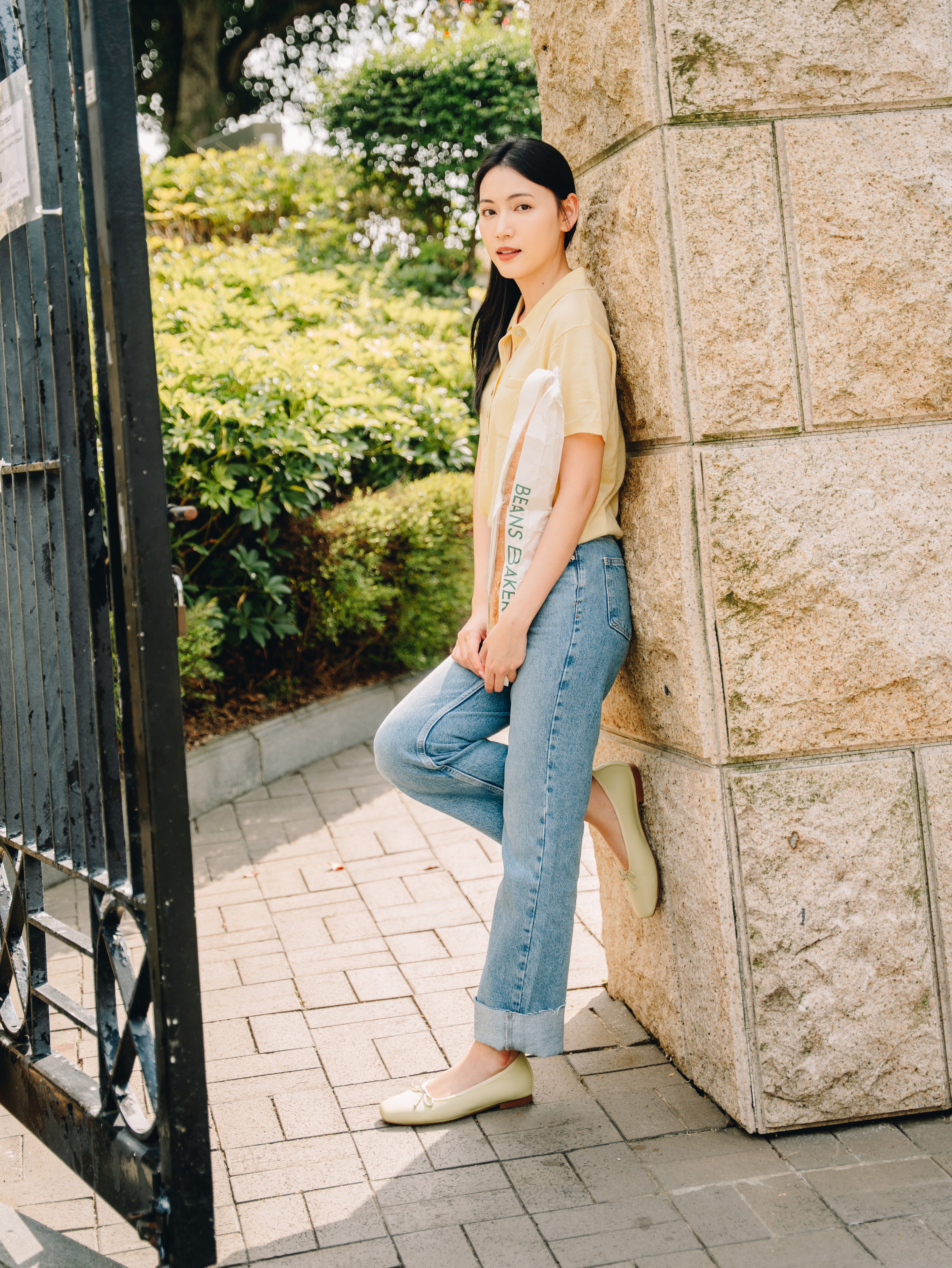 CAMI FLATS - Yellow