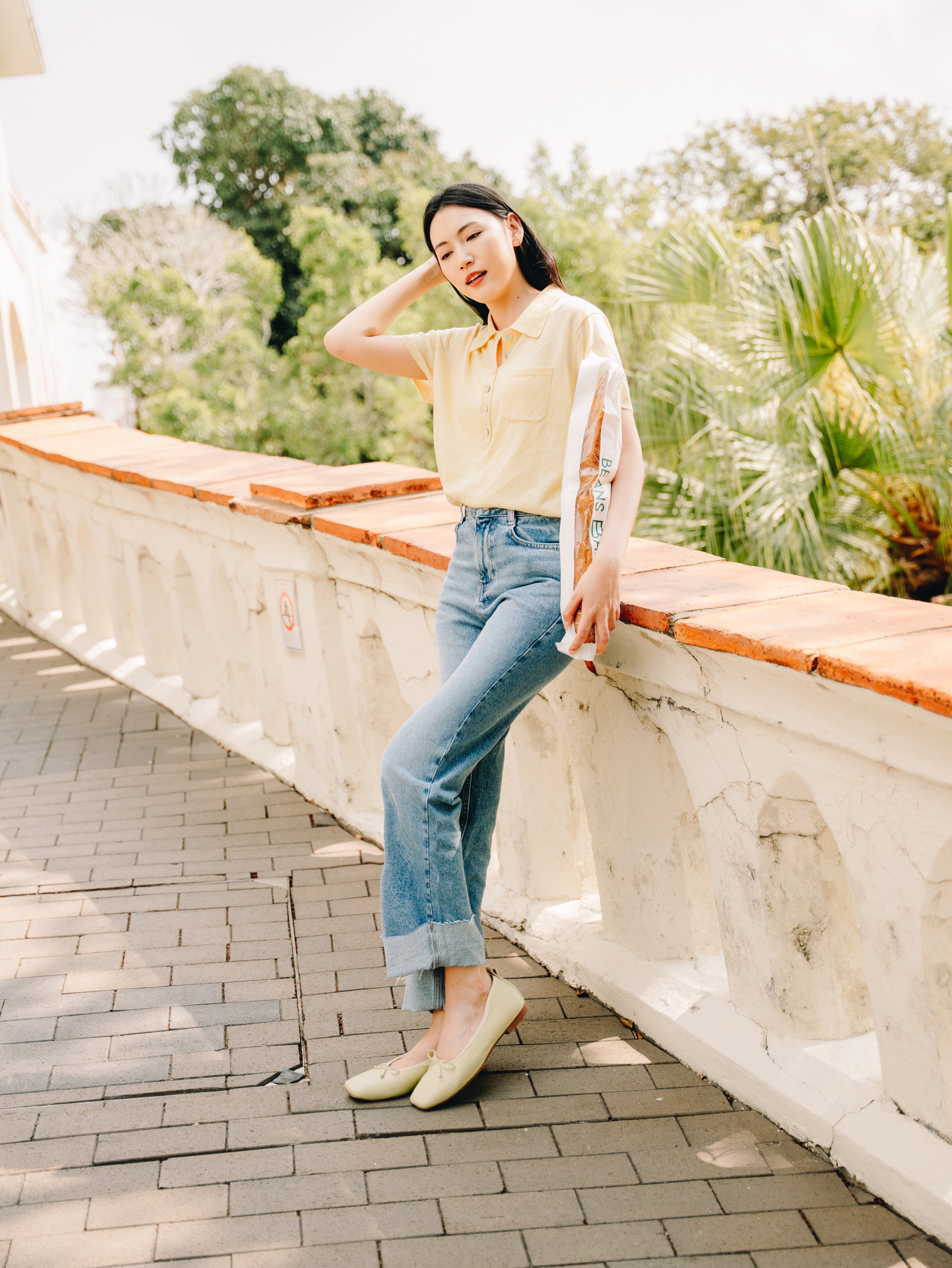 CAMI FLATS - Yellow