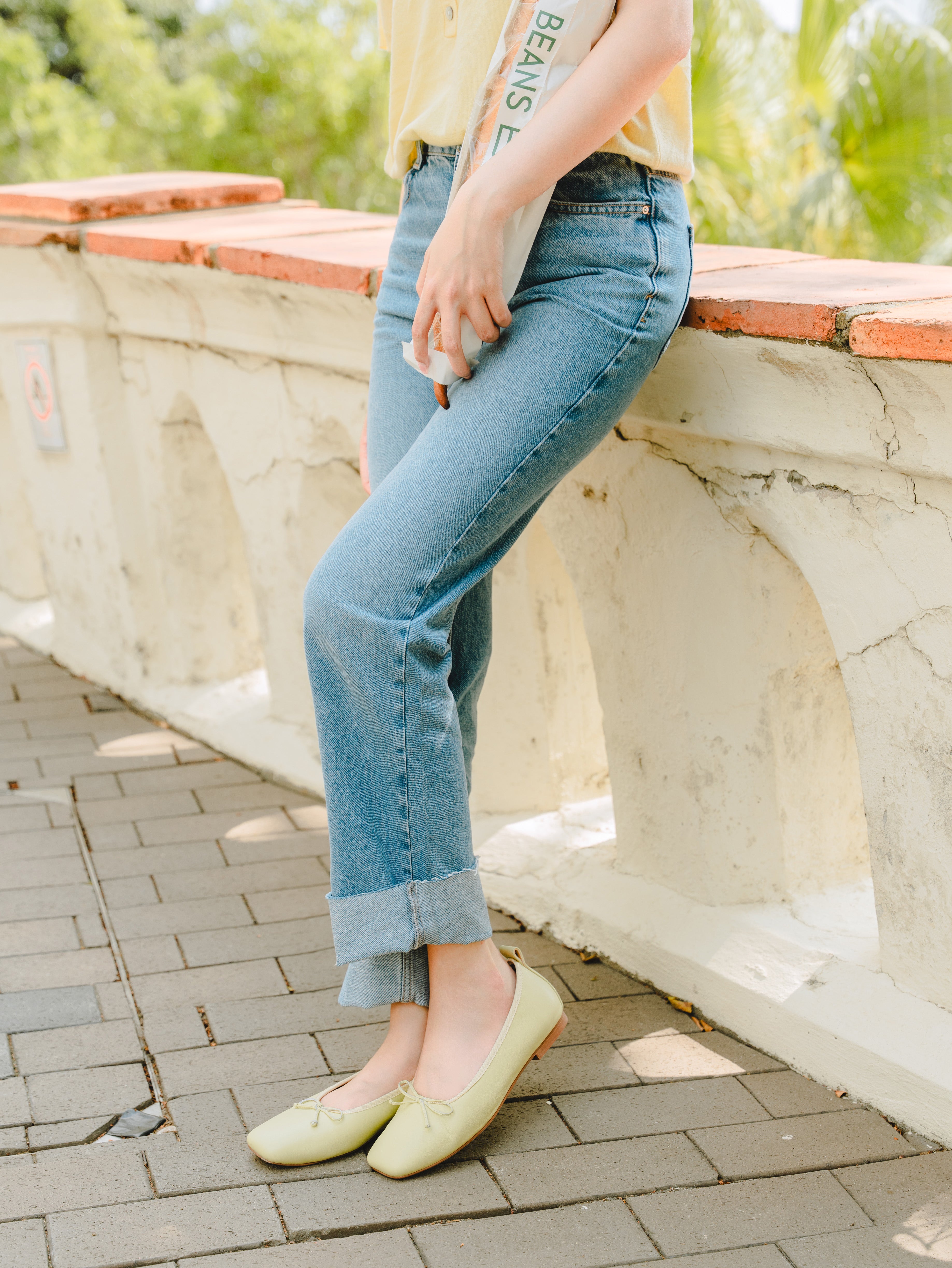 CAMI FLATS - Yellow