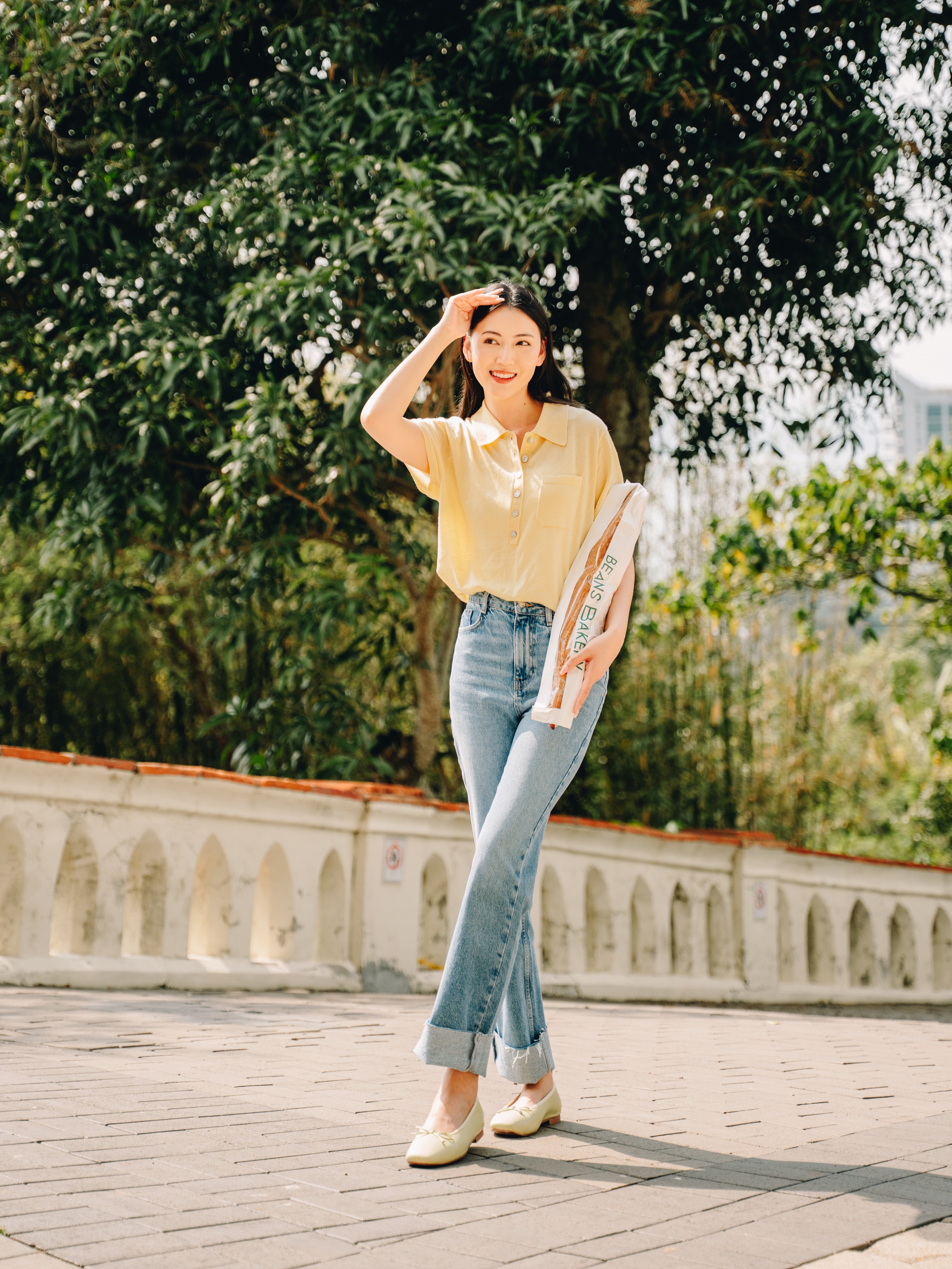CAMI FLATS - Yellow
