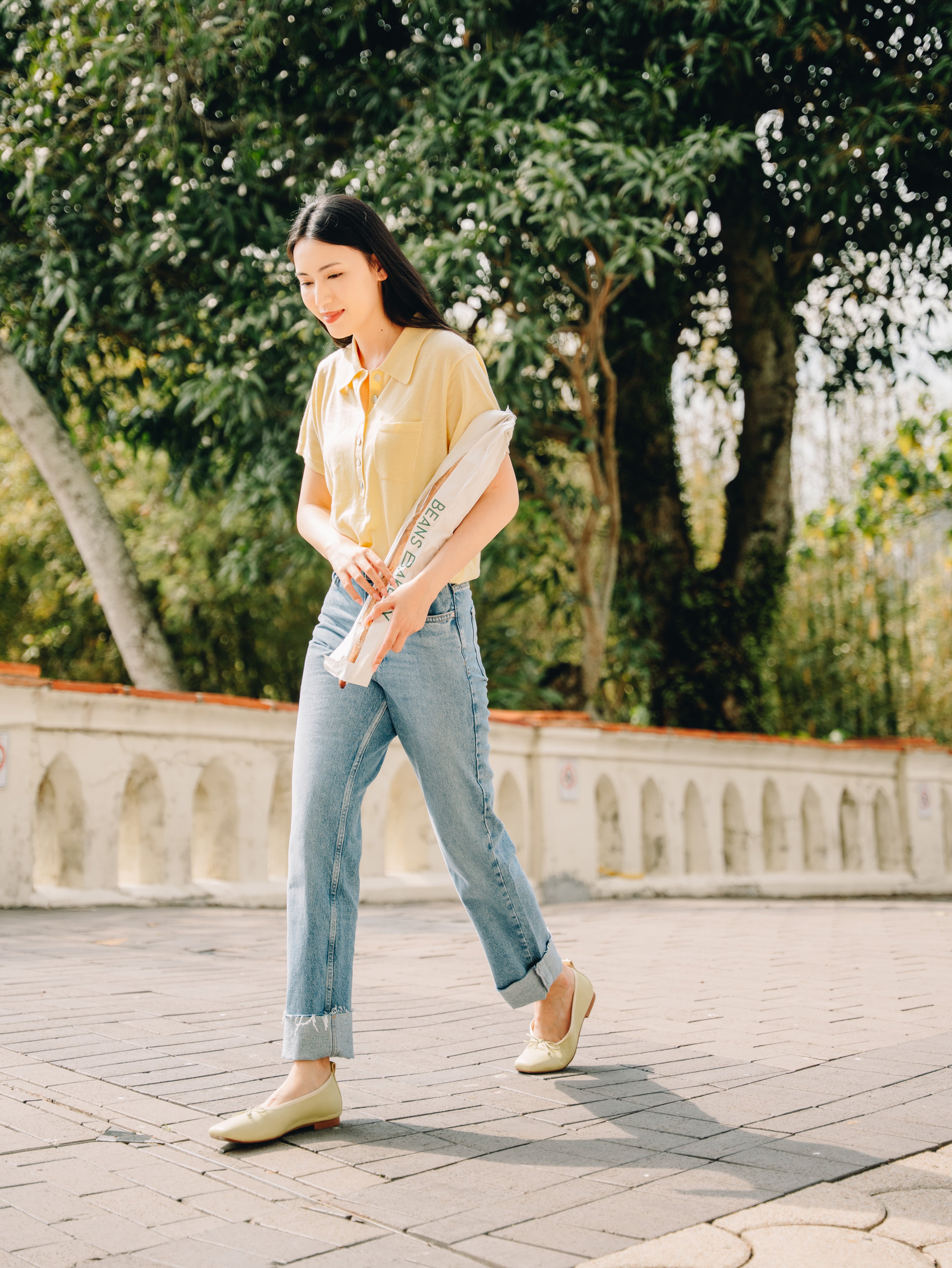 CAMI FLATS - Yellow