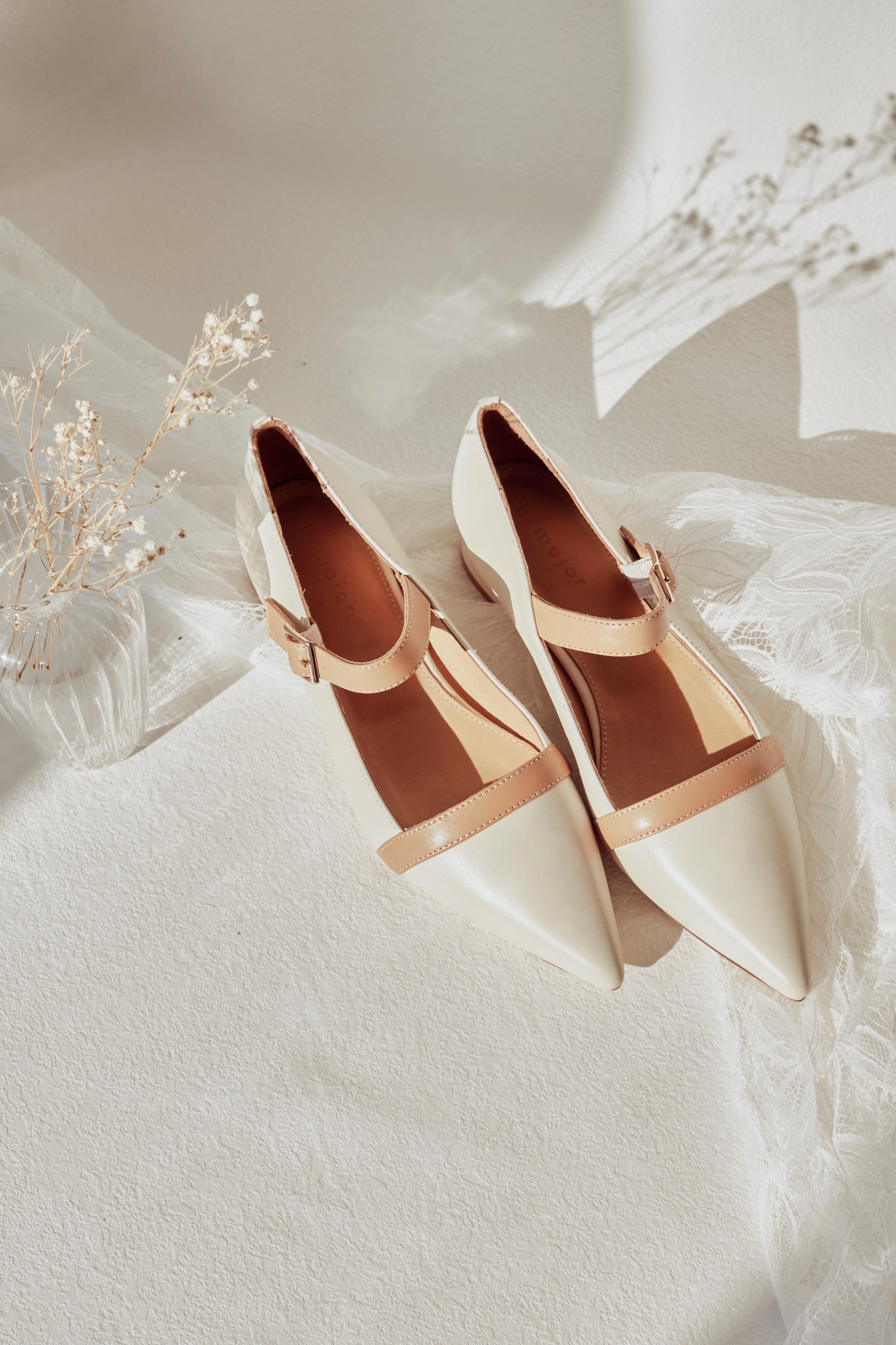 JAS Flats - White