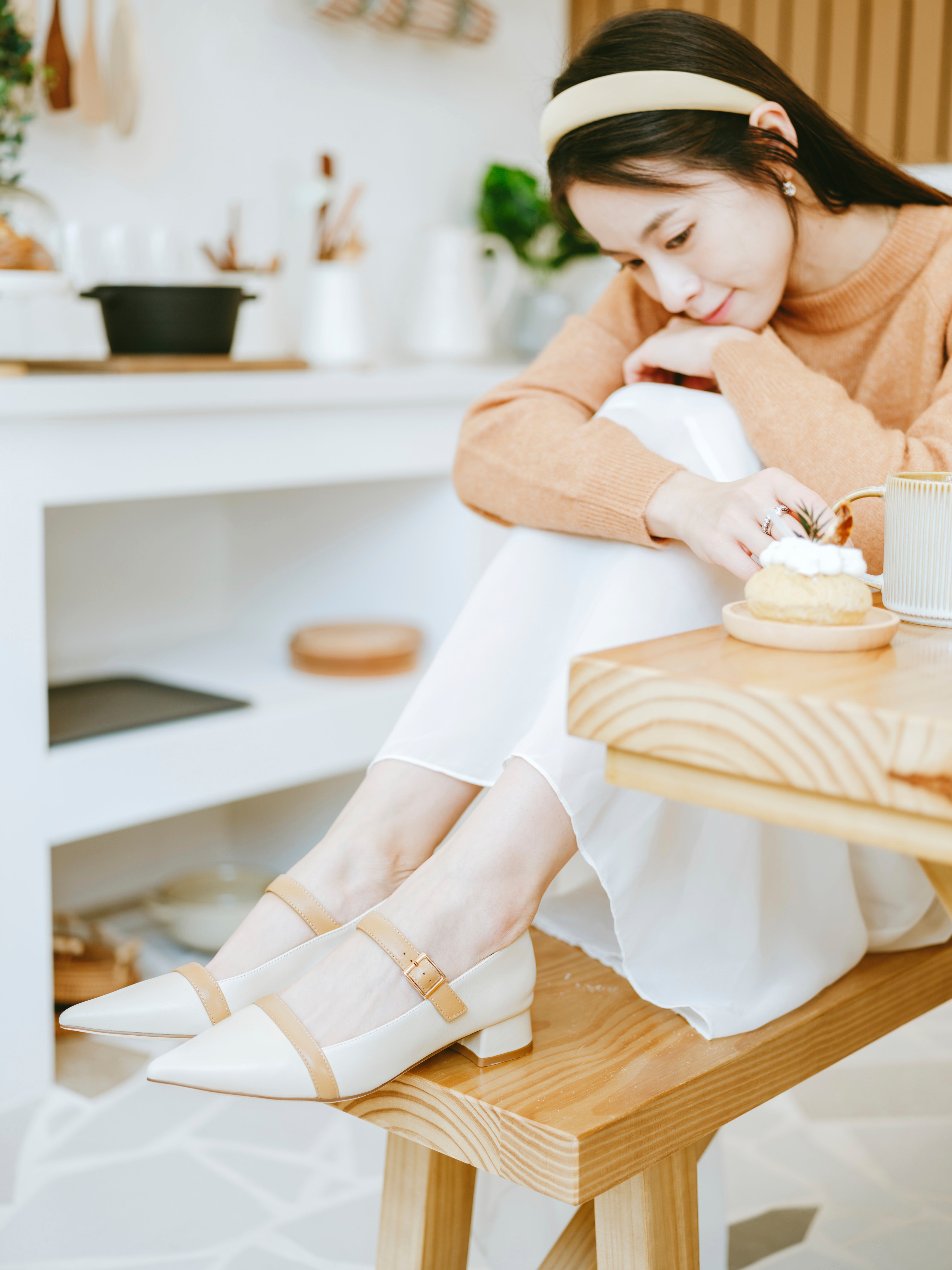 JAS Flats - White
