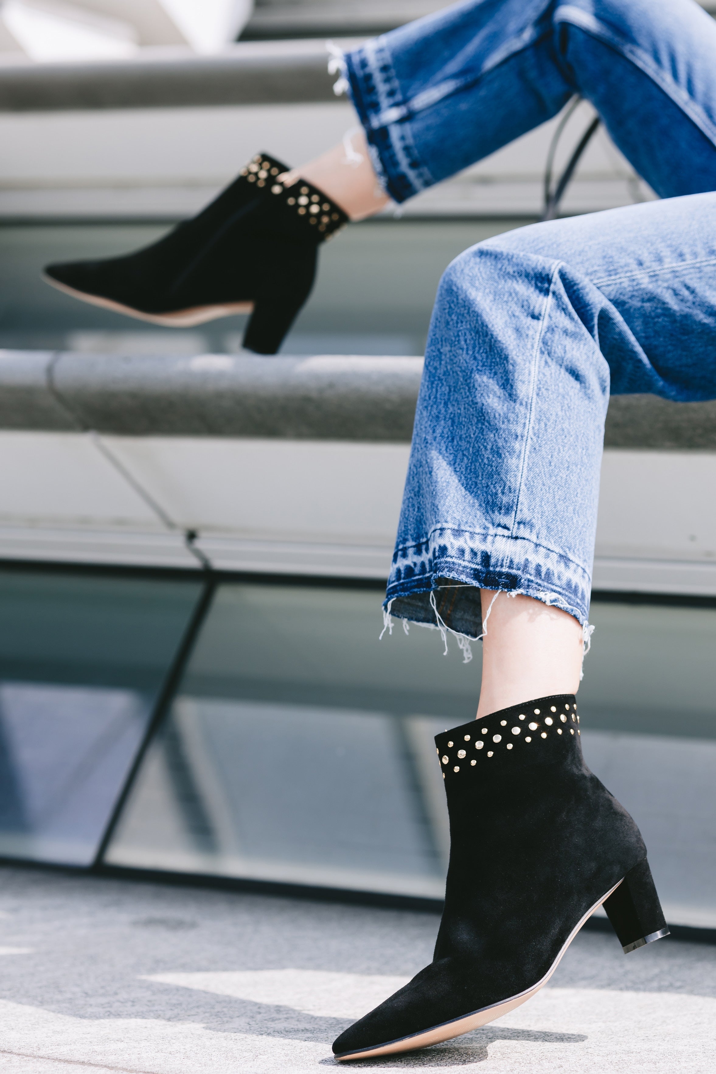 JOELLE BOOTS - BLACK