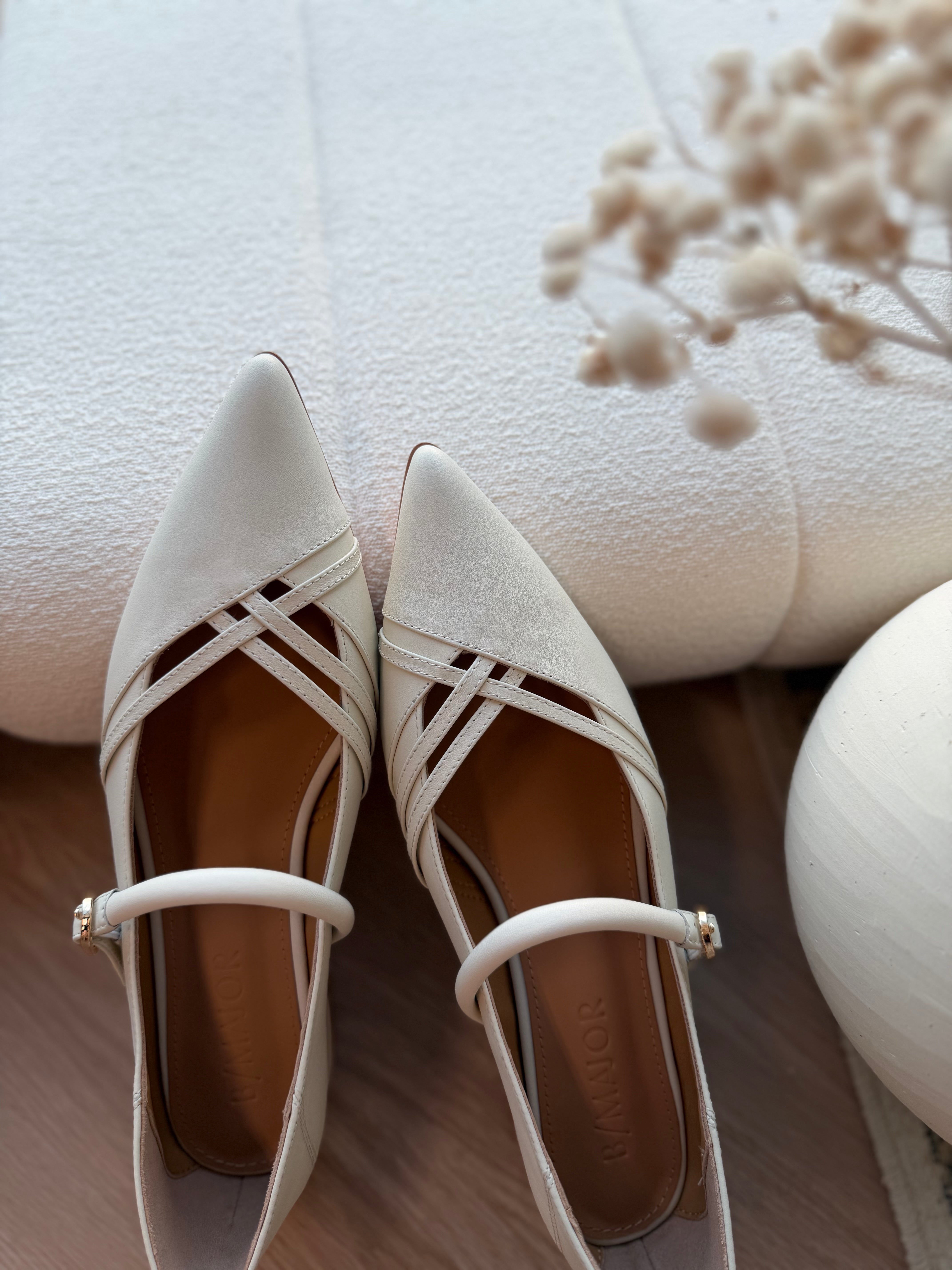 ✨GIANNA Flats - Special Edition (All White)