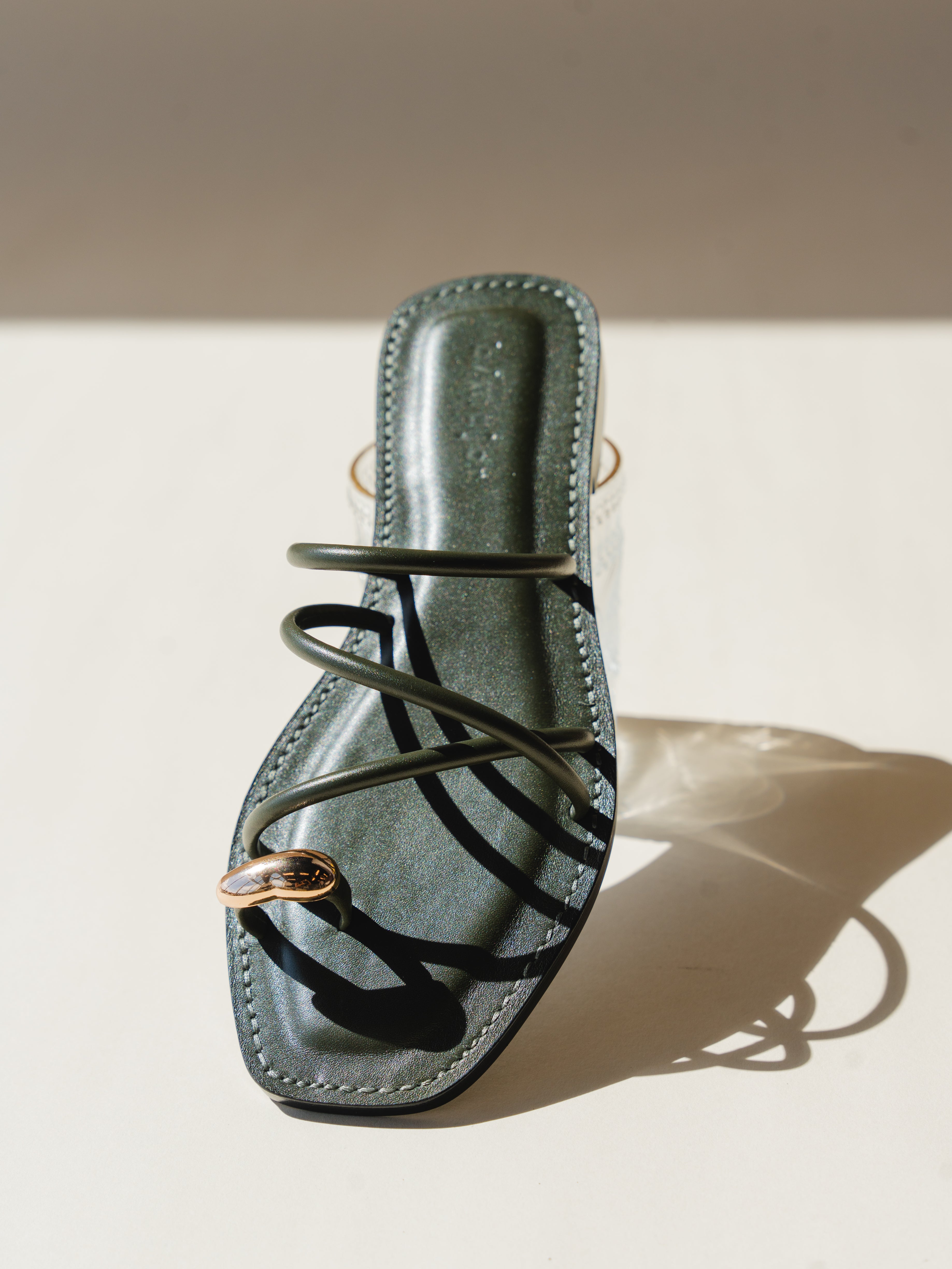 VALENCIA Sandals - Olive