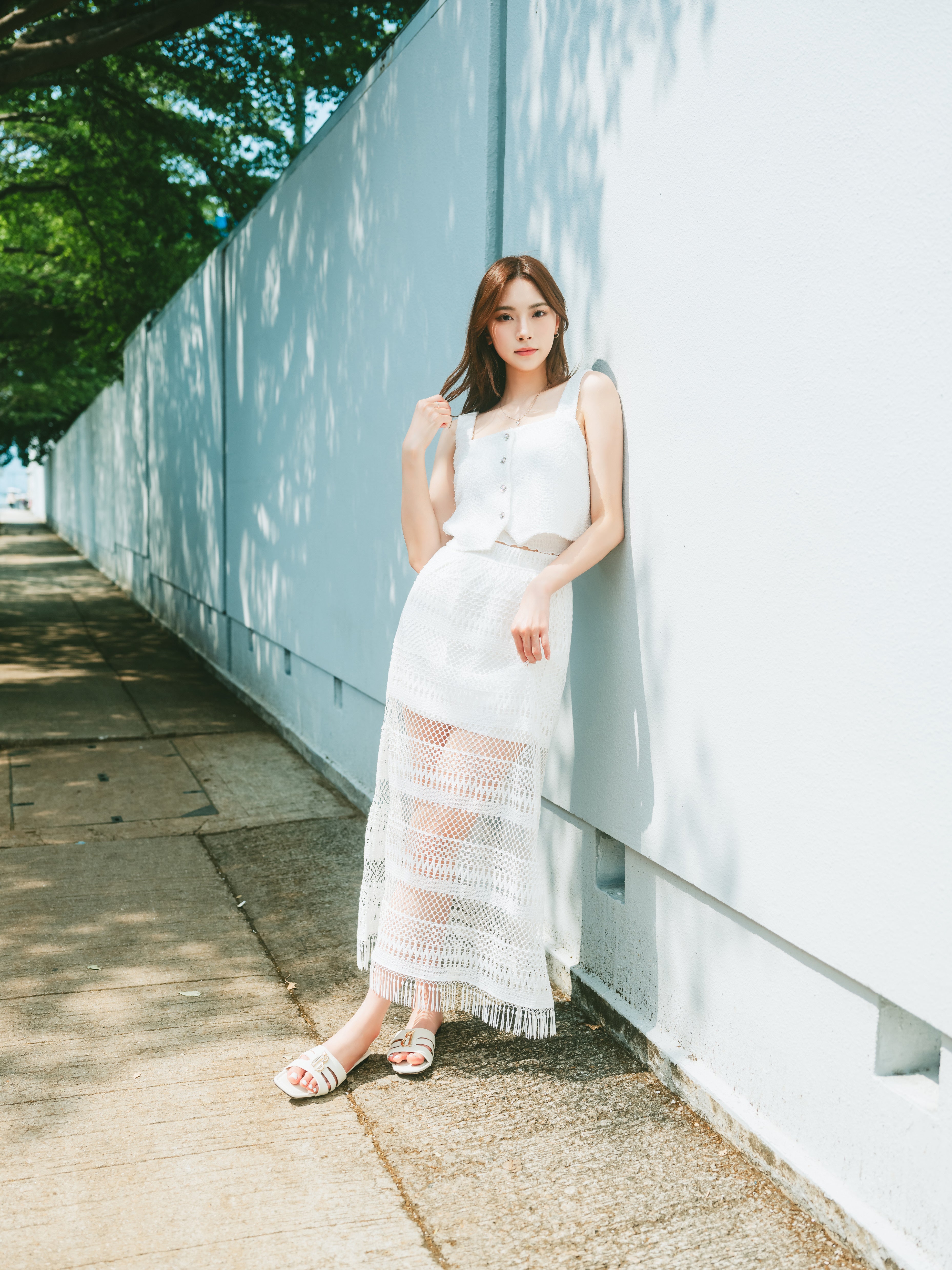 AVYLN Sandals - White