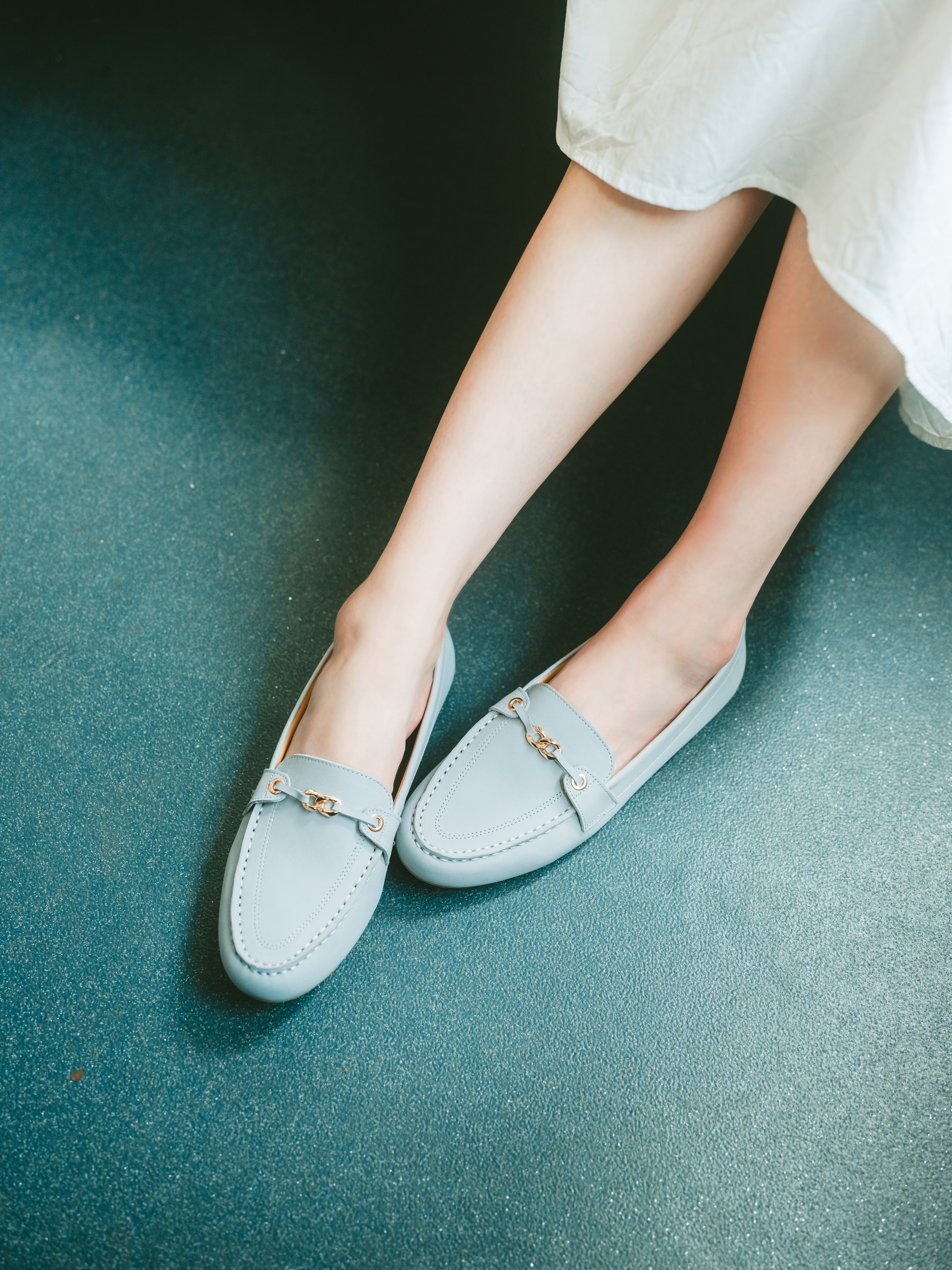 HENNIE Loafers - Blue