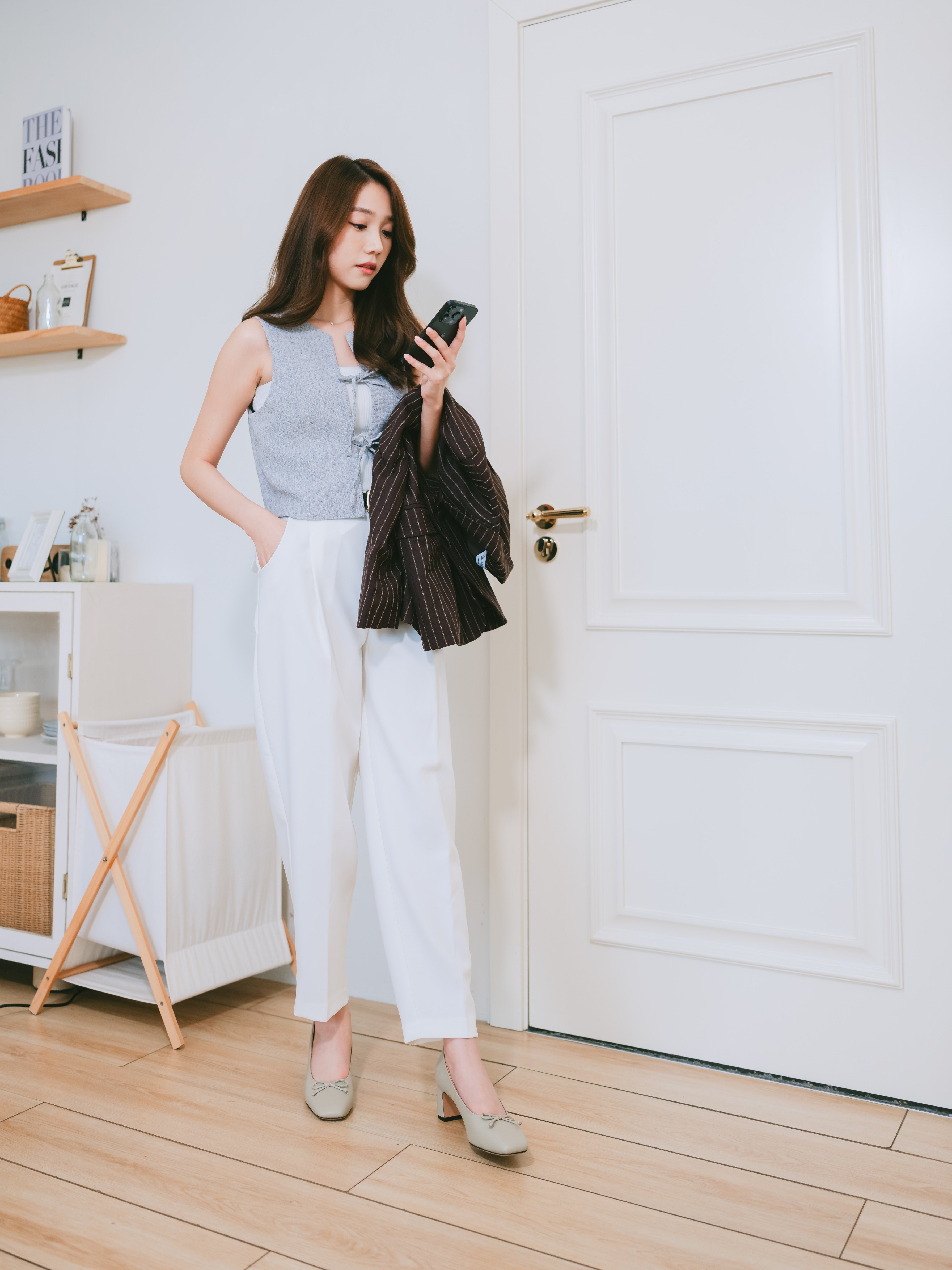 Abby Heels - Grey (pre-order 2 weeks)