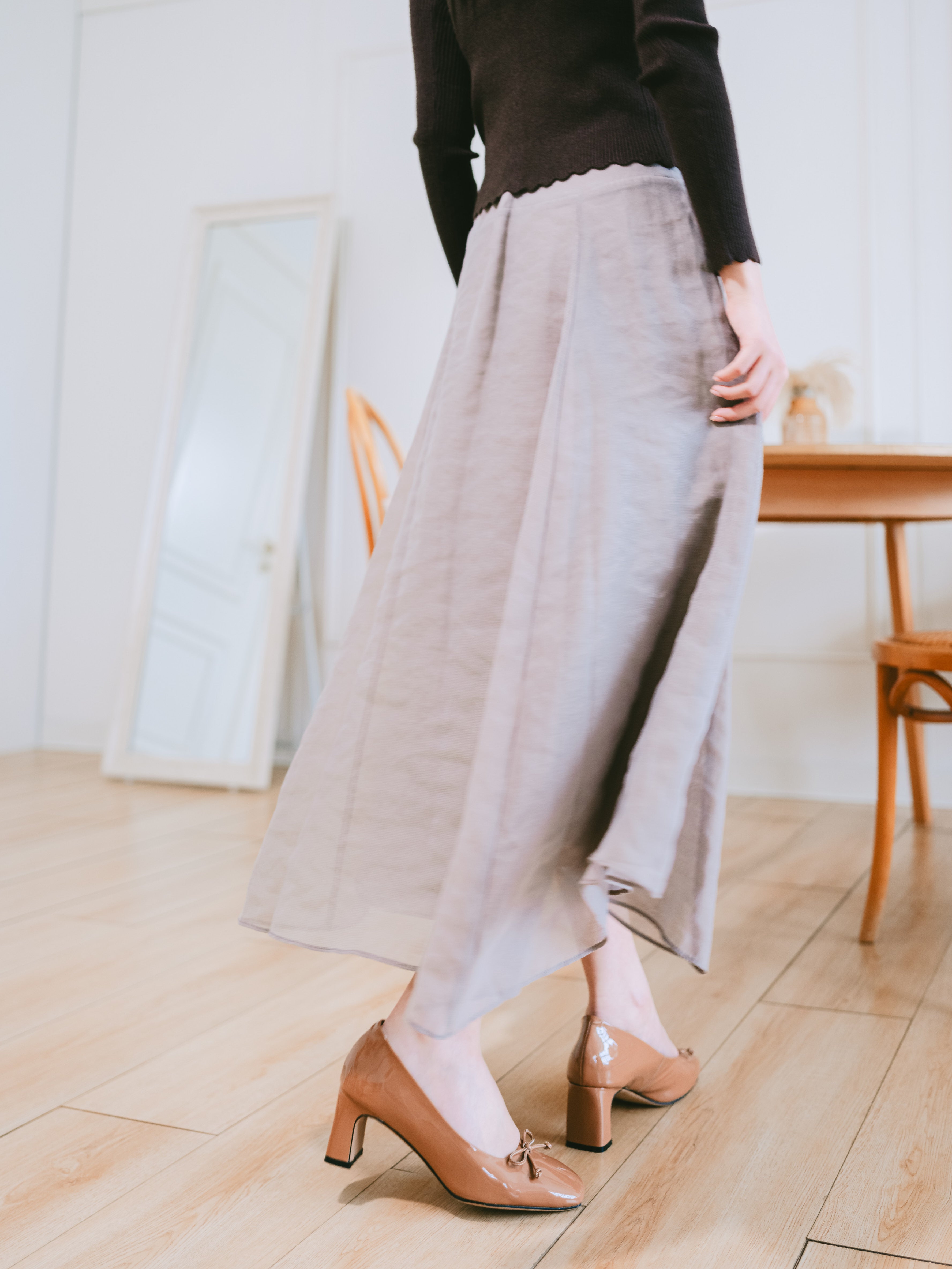 Abby Heels - Brown (pre-order 2 weeks)