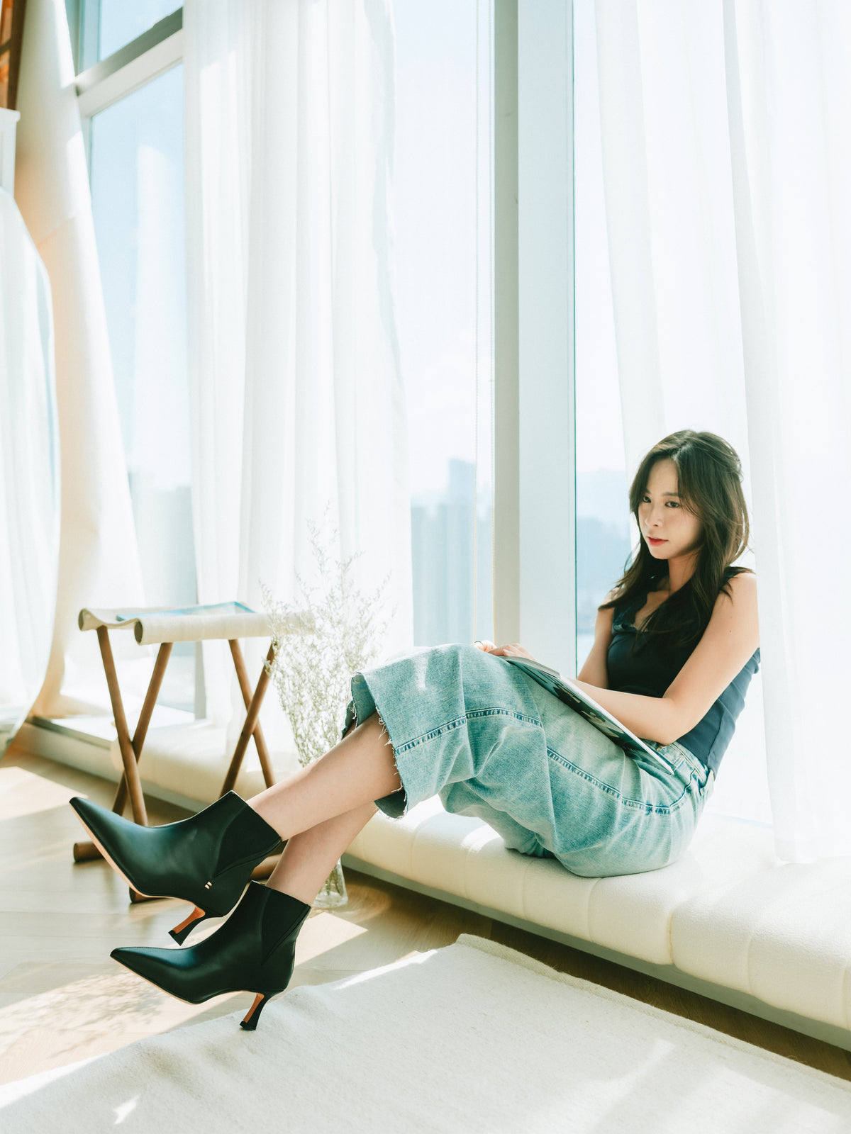 FEANNA BOOTS - BLACK (pre-order 1-2 weeks)