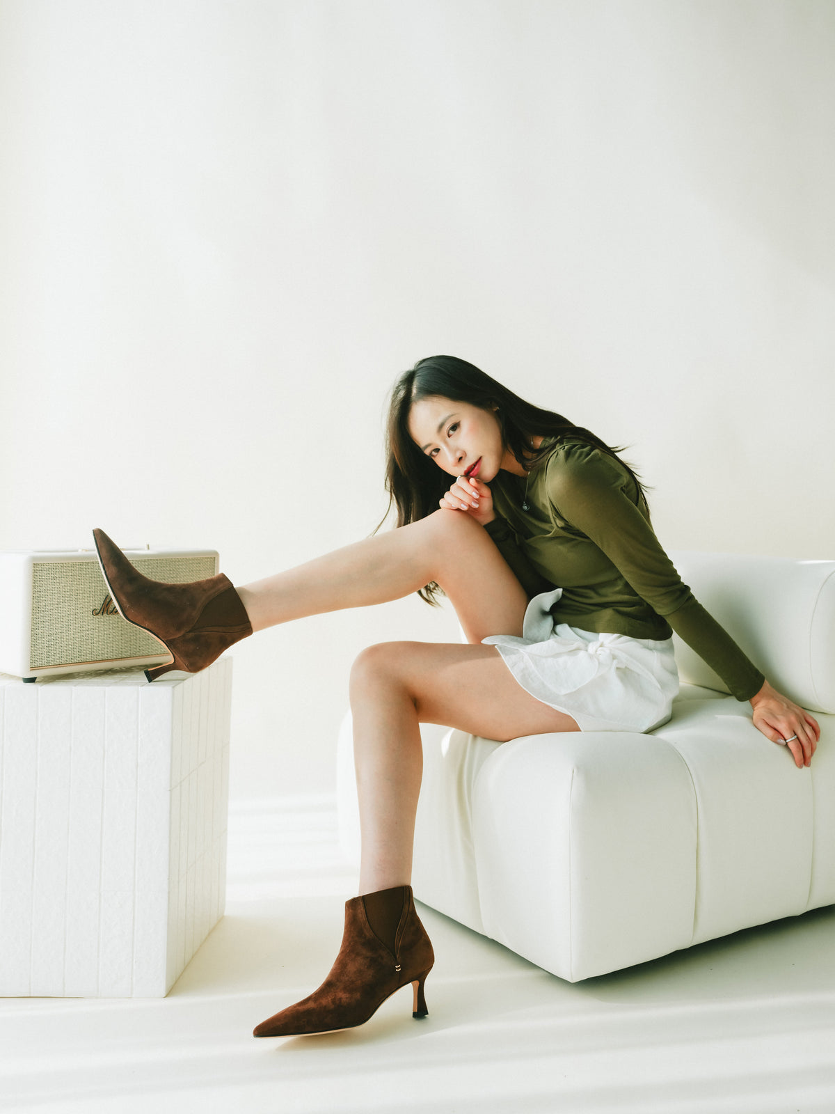 FEANNA BOOTS - BROWN SUEDE (pre-order 1-2 weeks)